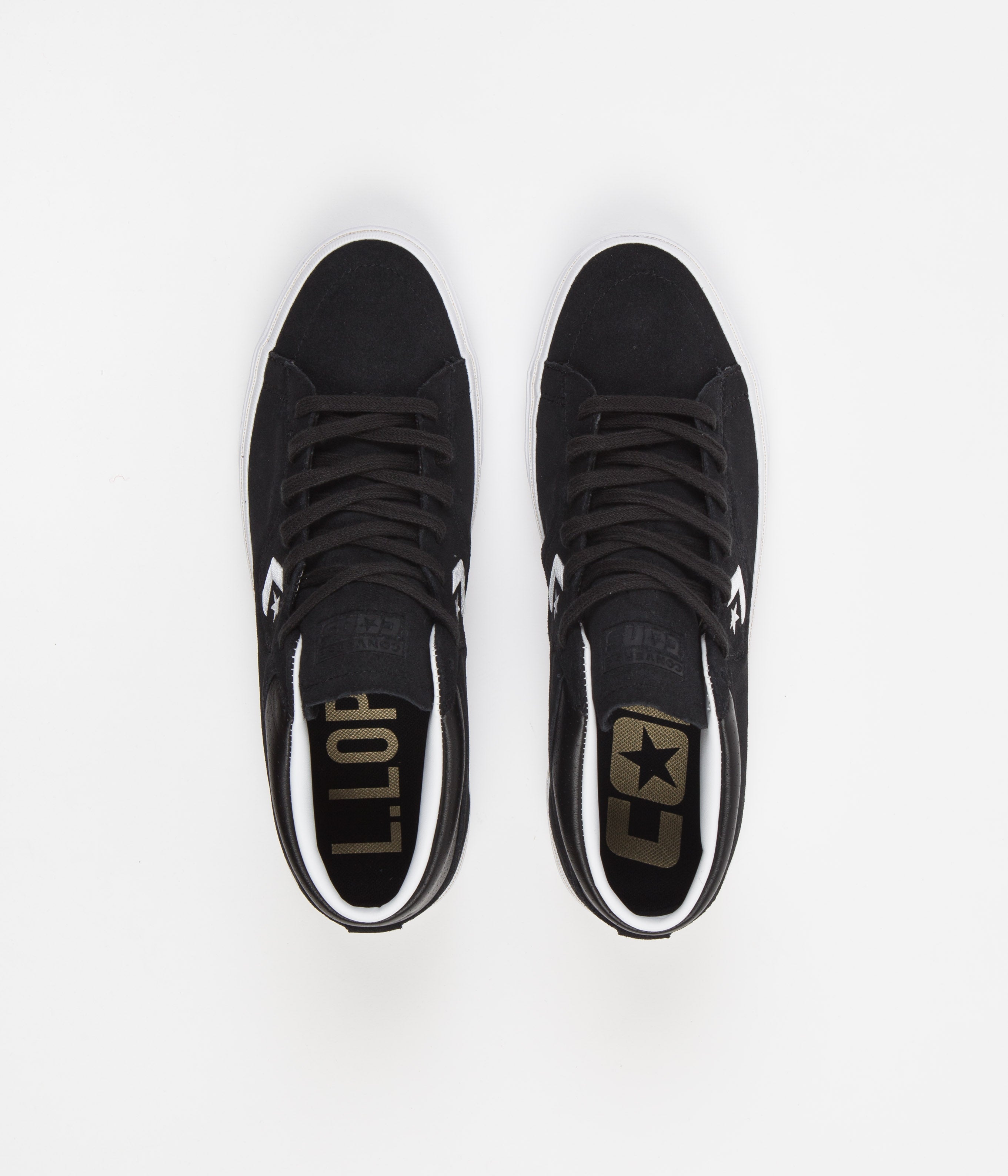 Converse Cons Louie Lopez Pro Mid Shoes - Stylish Black/White Combo
