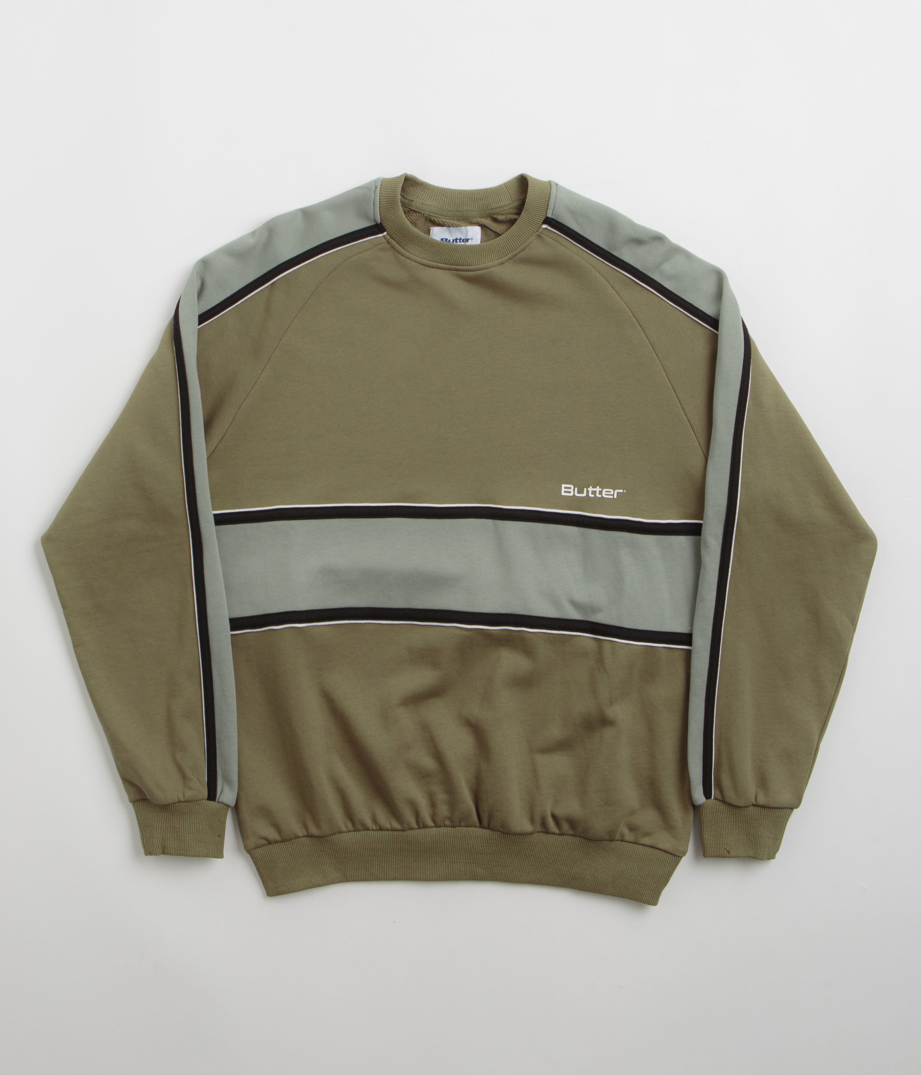 Butter Goods Division Crewneck Sweatshirt - Fatigue: A Stylish Essential