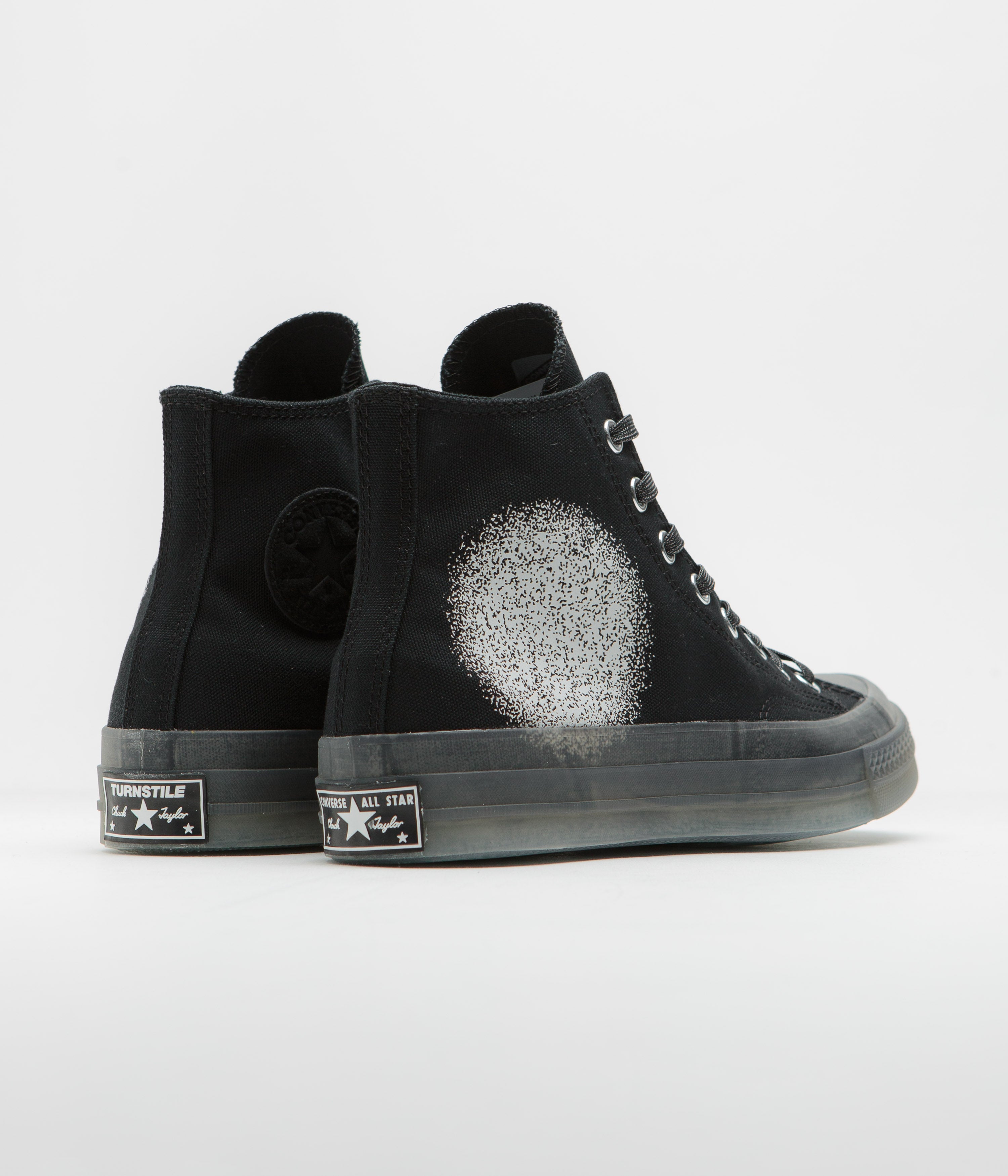 Converse x Turnstile Chuck 70 Hi Shoes - Stunning Black/Grey/White Blend