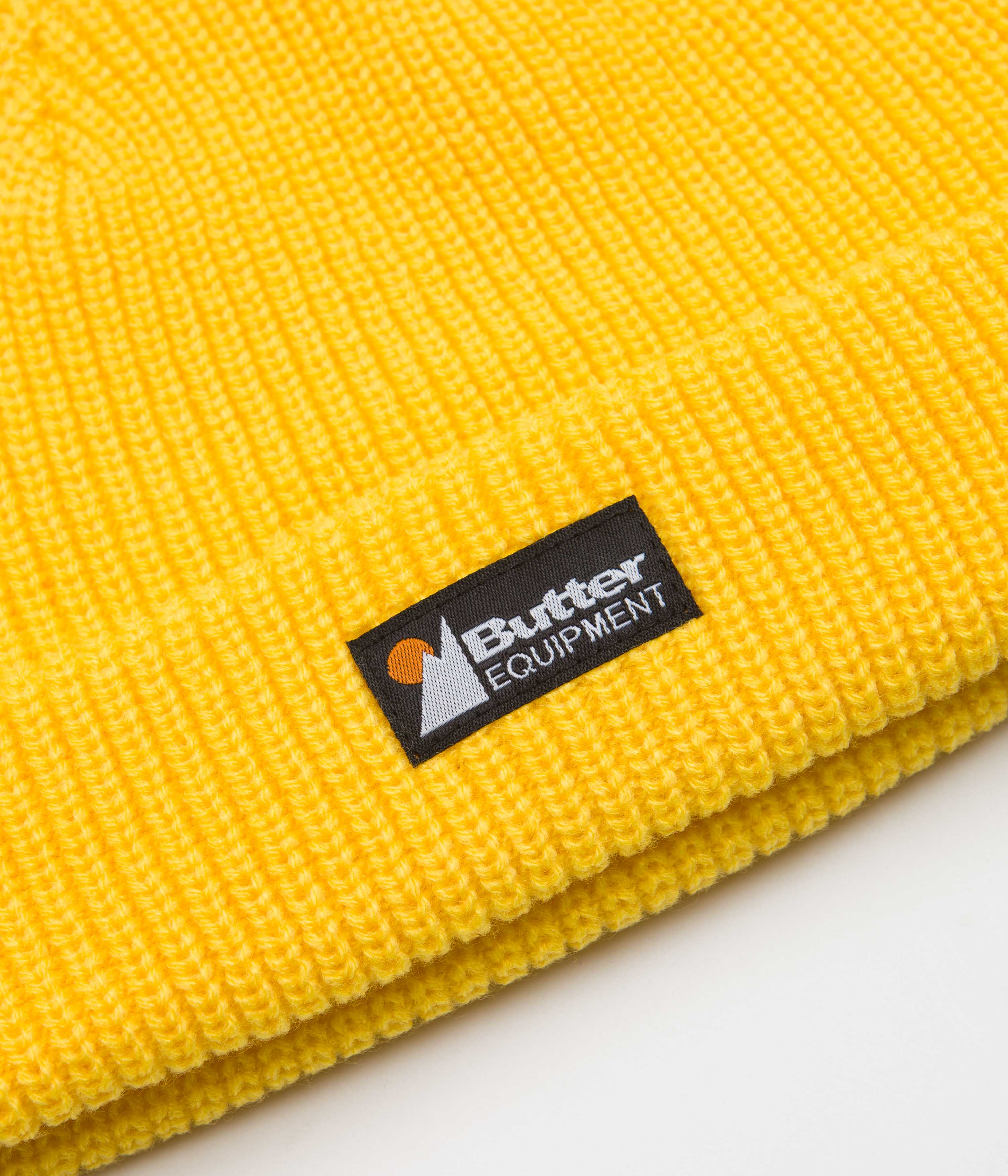 Gorgeous Yellow Butter Goods Equipment Beanie - Grab Yours Now!