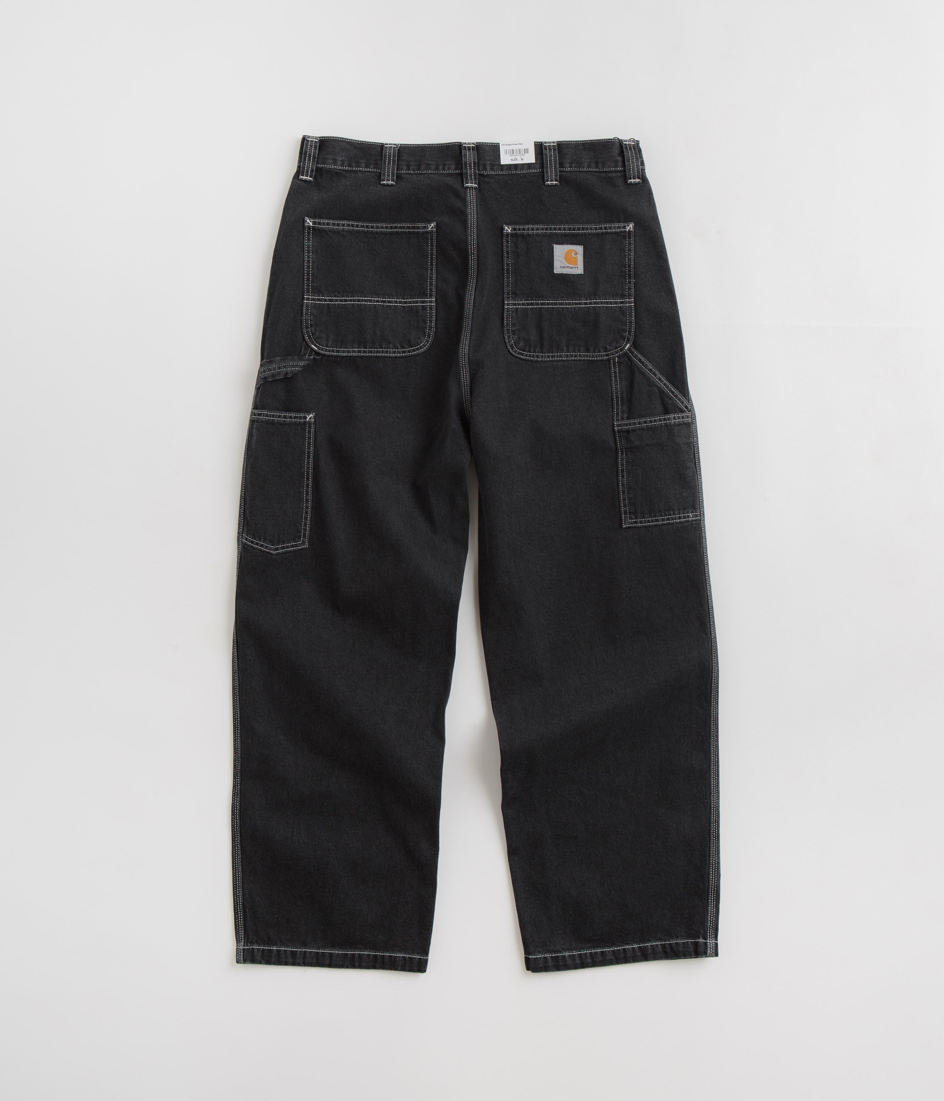 Carhartt OG Single Knee Pants - Stunning Stone Washed Black
