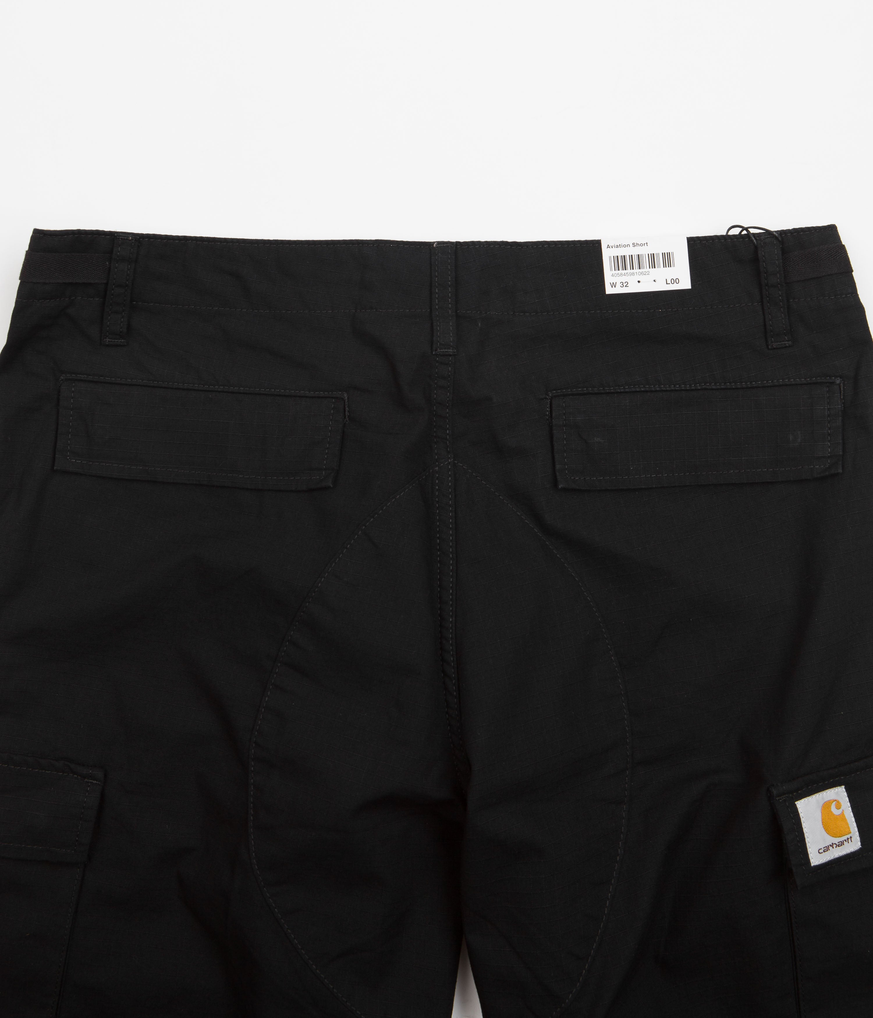 Carhartt Black Aviation Shorts - Stylish and Functional