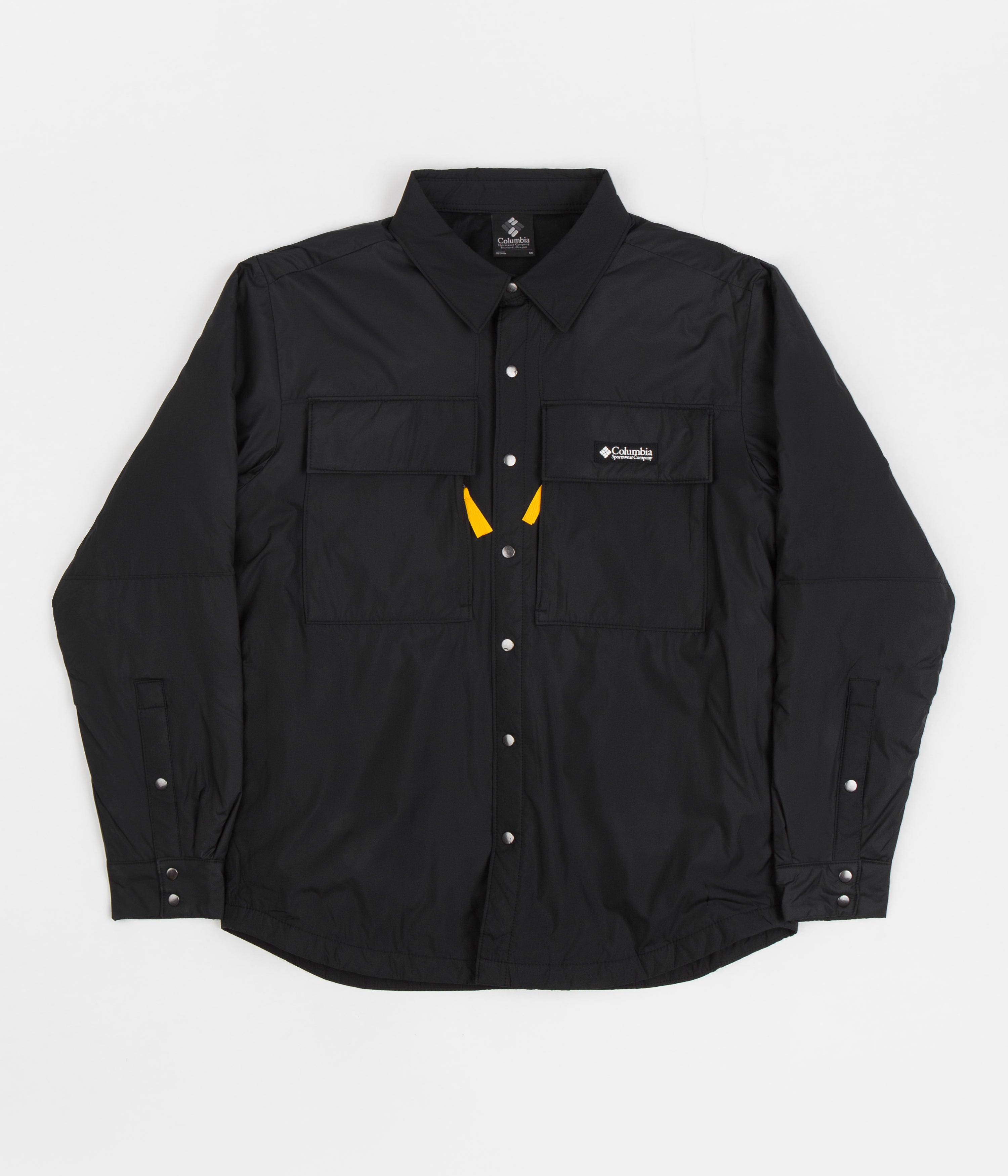Columbia Black Ballistic Ridge Shirt Jacket - A Fall-Winter Essential