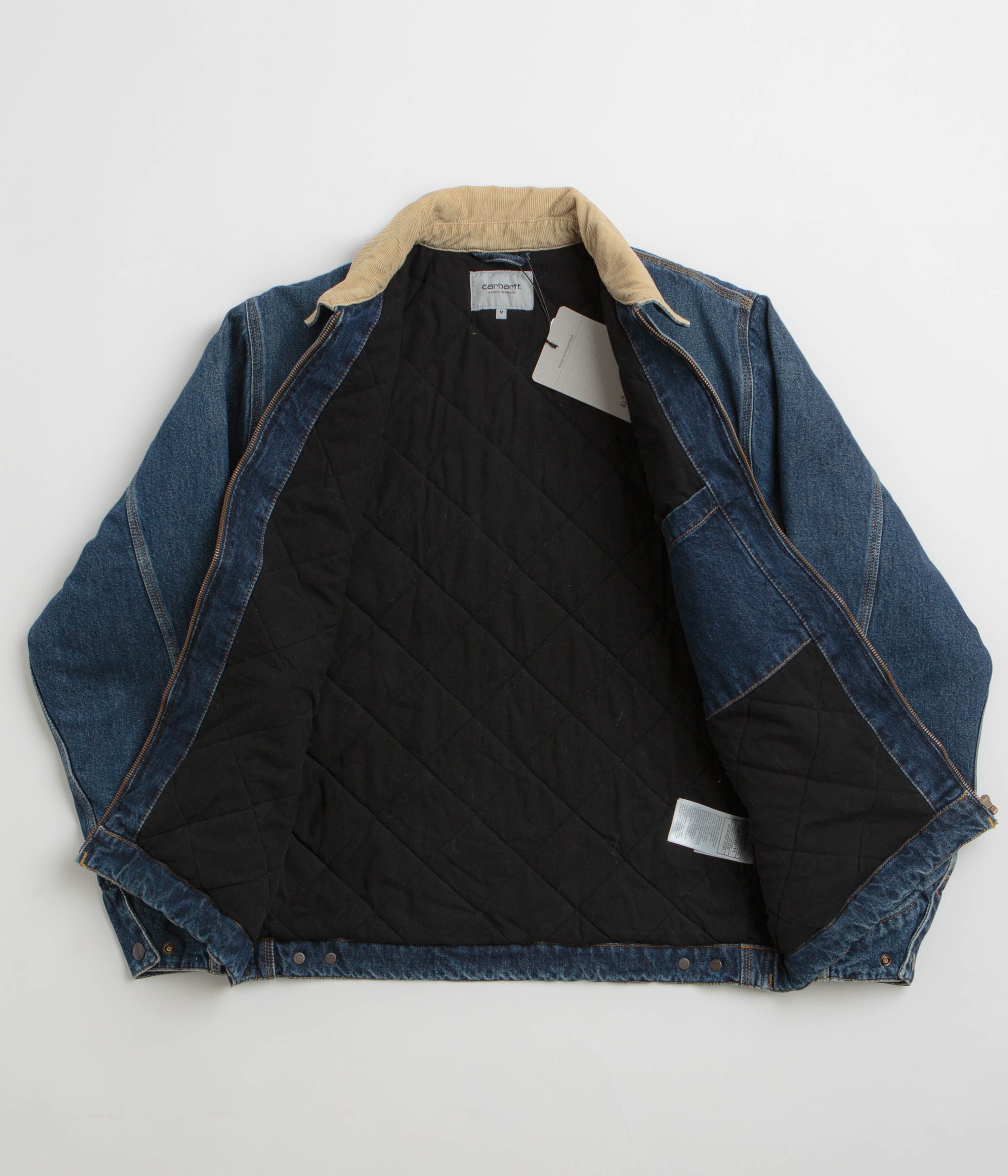 Carhartt OG Detroit Jacket - Stunning Blue & Dusty Hamilton Brown