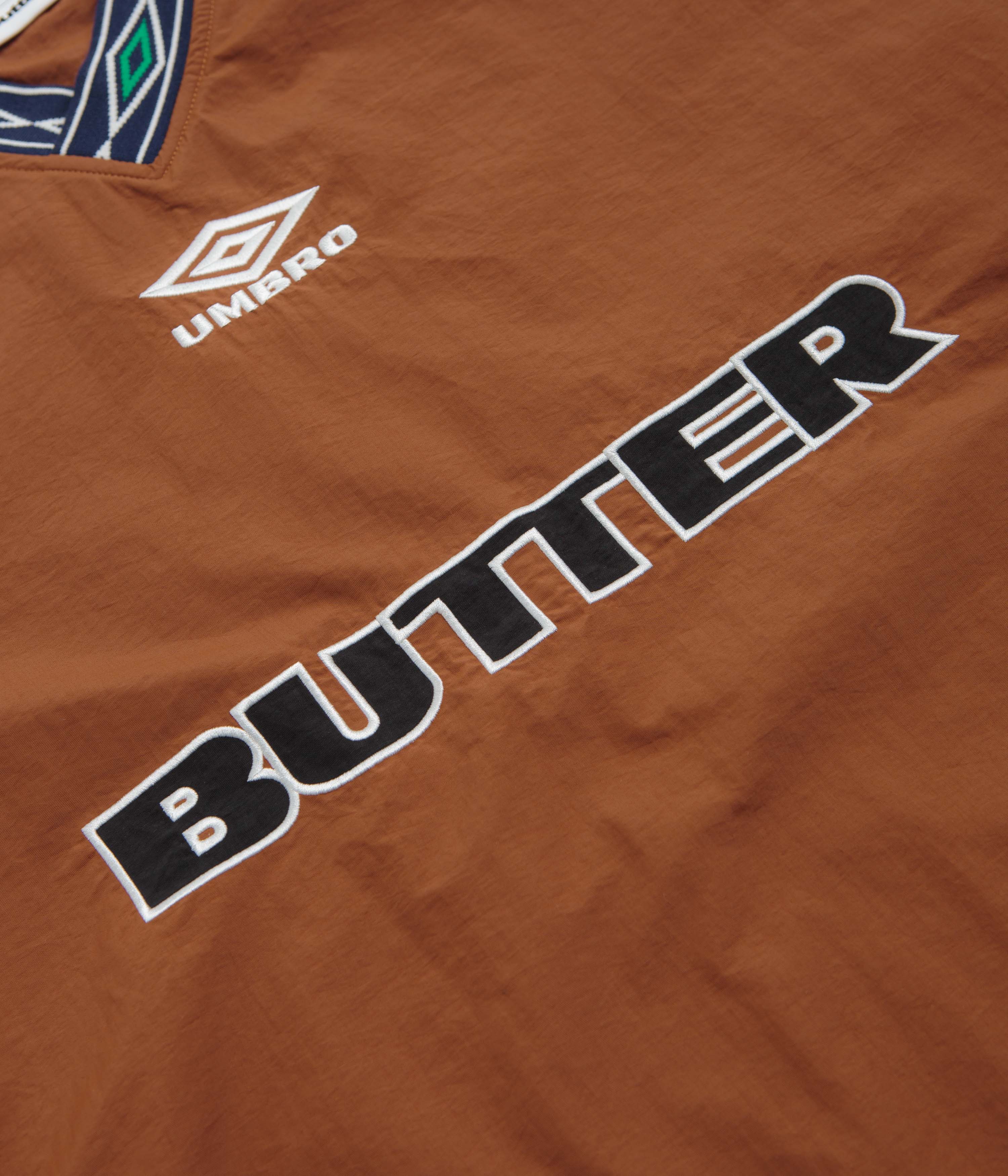 Don't Miss! Butter Goods x Umbro Chocolate/Tan Training Sweatshirt