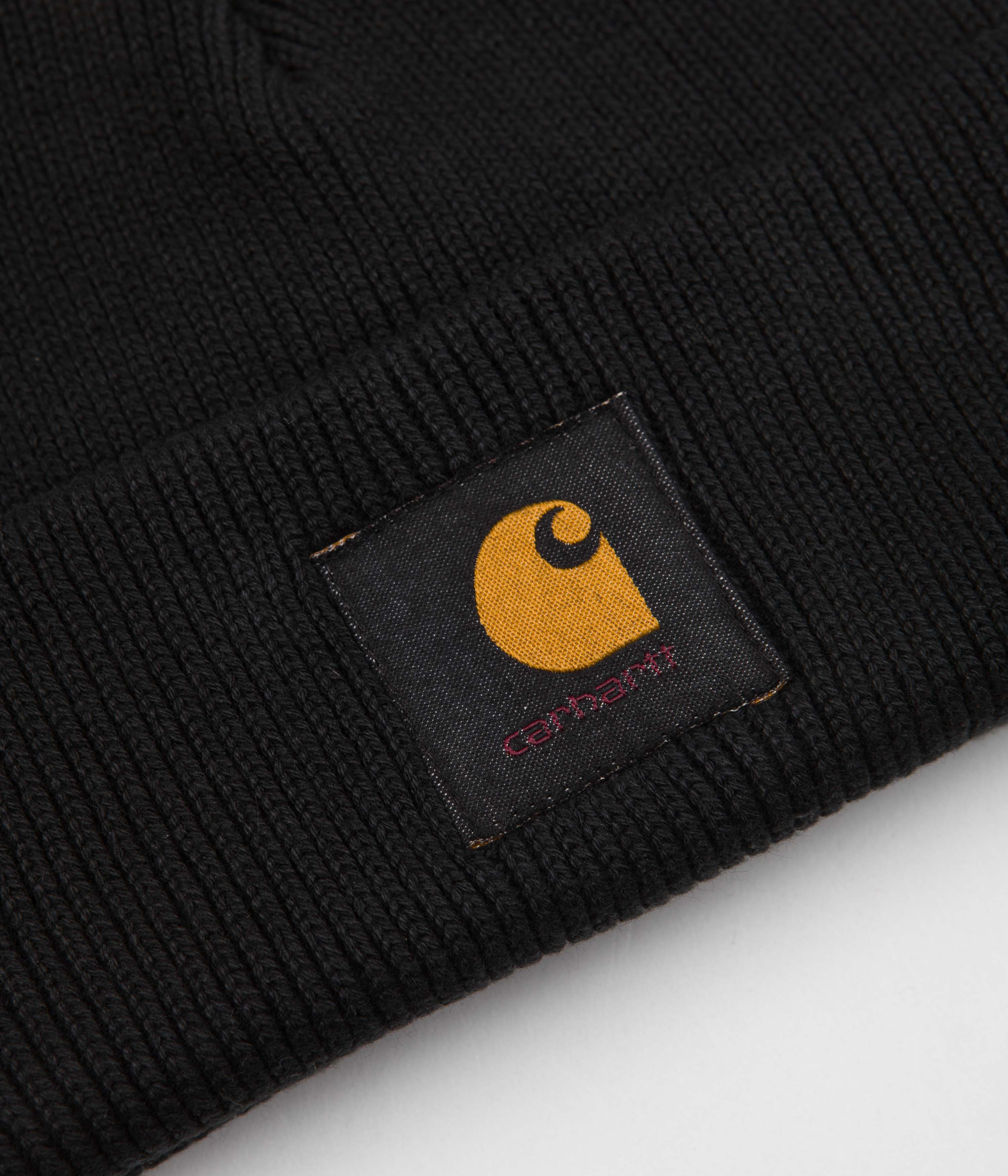 Carhartt's Stunning Black Nelson Beanie - Grab Yours Now!