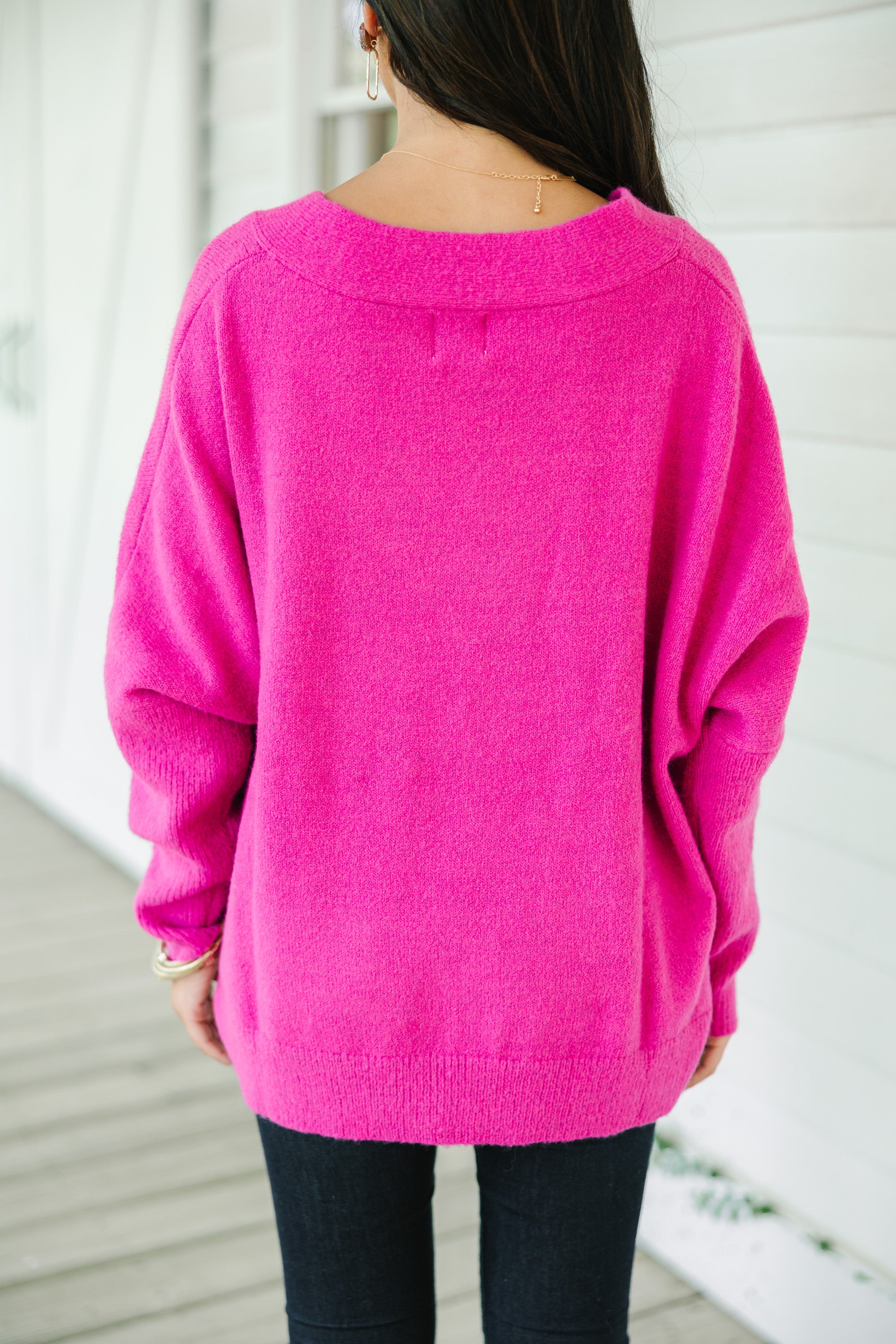 Irresistible Orchid Pink Sweater - Just What You Crave!