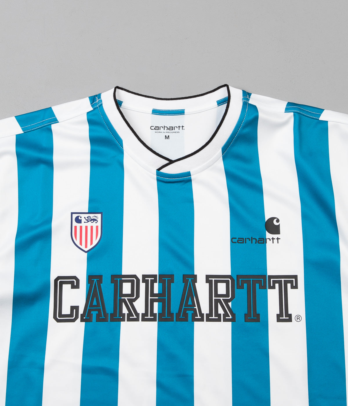 Carhartt Striker Jersey - Stunning White / Pizol Blue