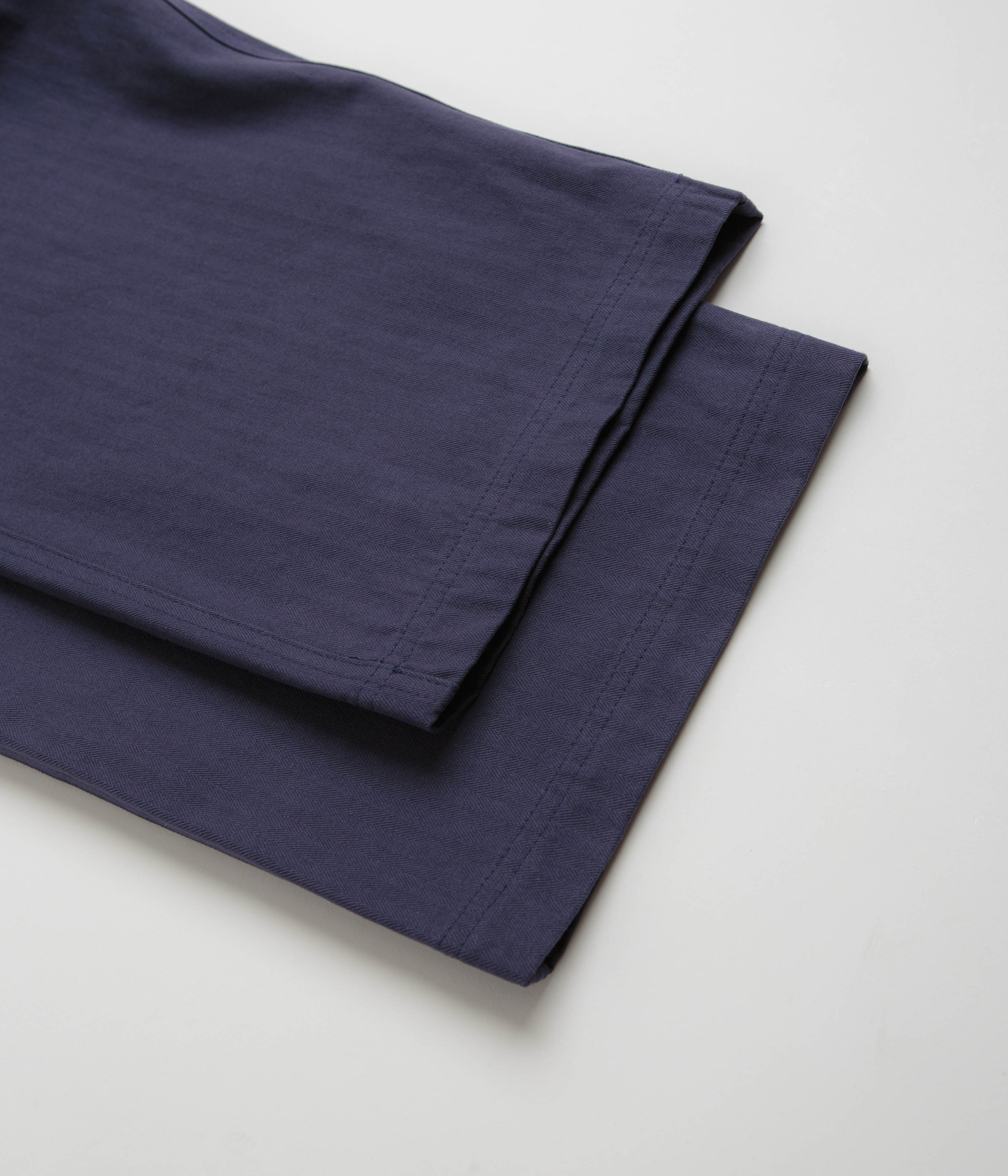 Navy Butter Goods Pleated Trousers - A Must - Have Fashion Item