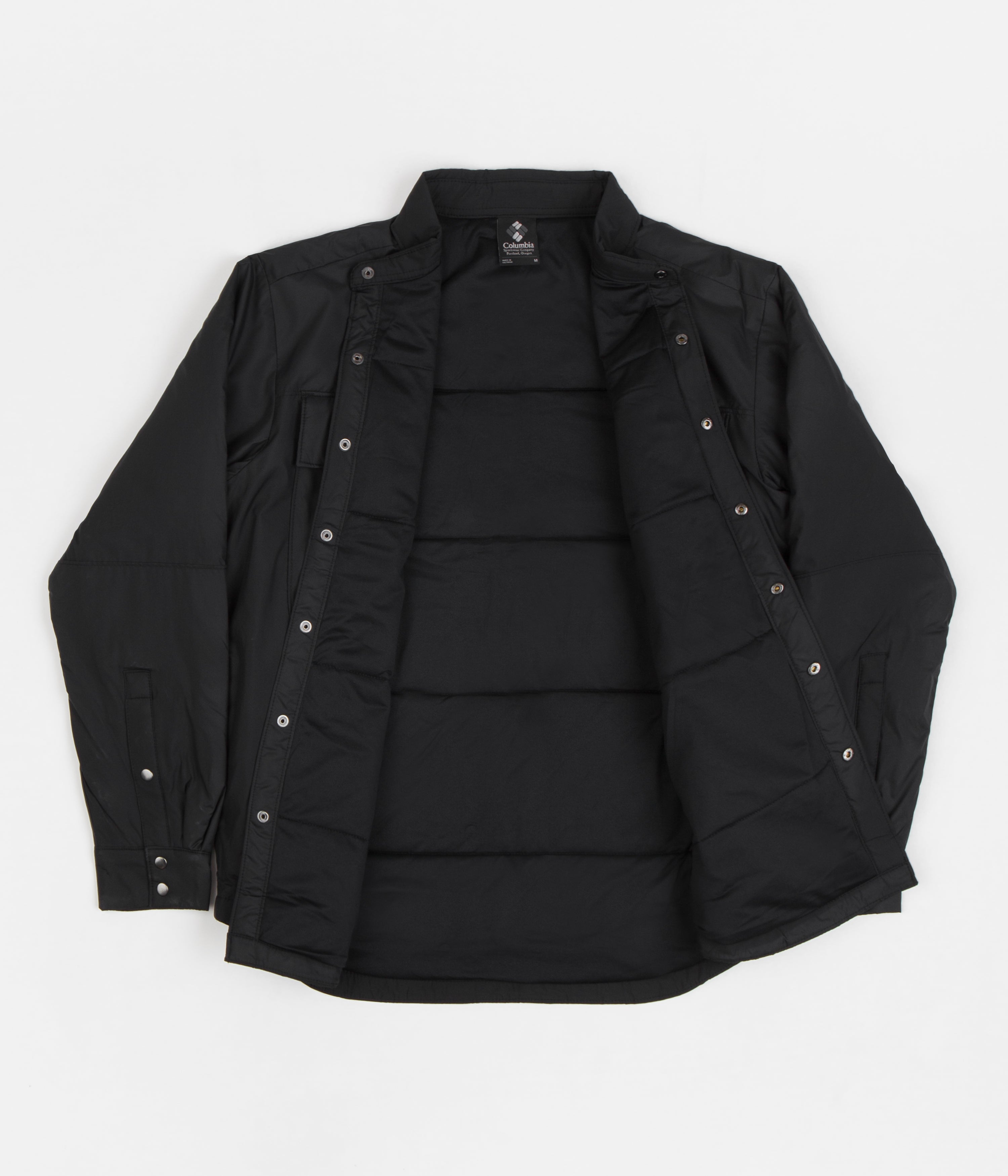 Columbia Black Ballistic Ridge Shirt Jacket - A Fall-Winter Essential