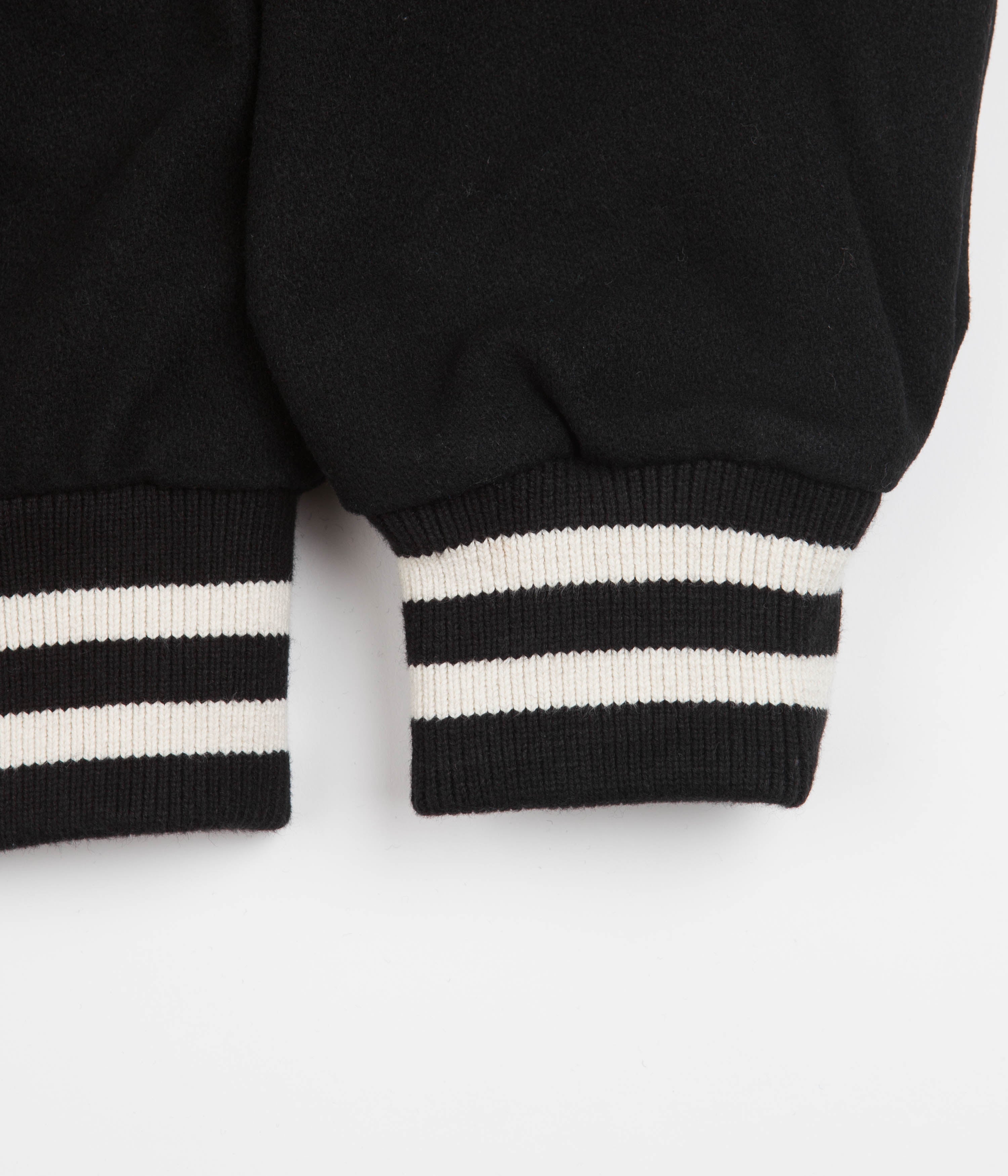 by Parra's Stunning Black Cloudy Star Varsity Jacket