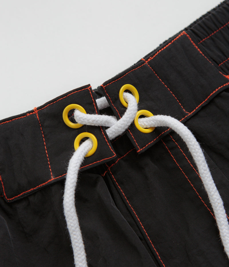 Butter Goods Black Warped Board Shorts - A Fashion Statement!