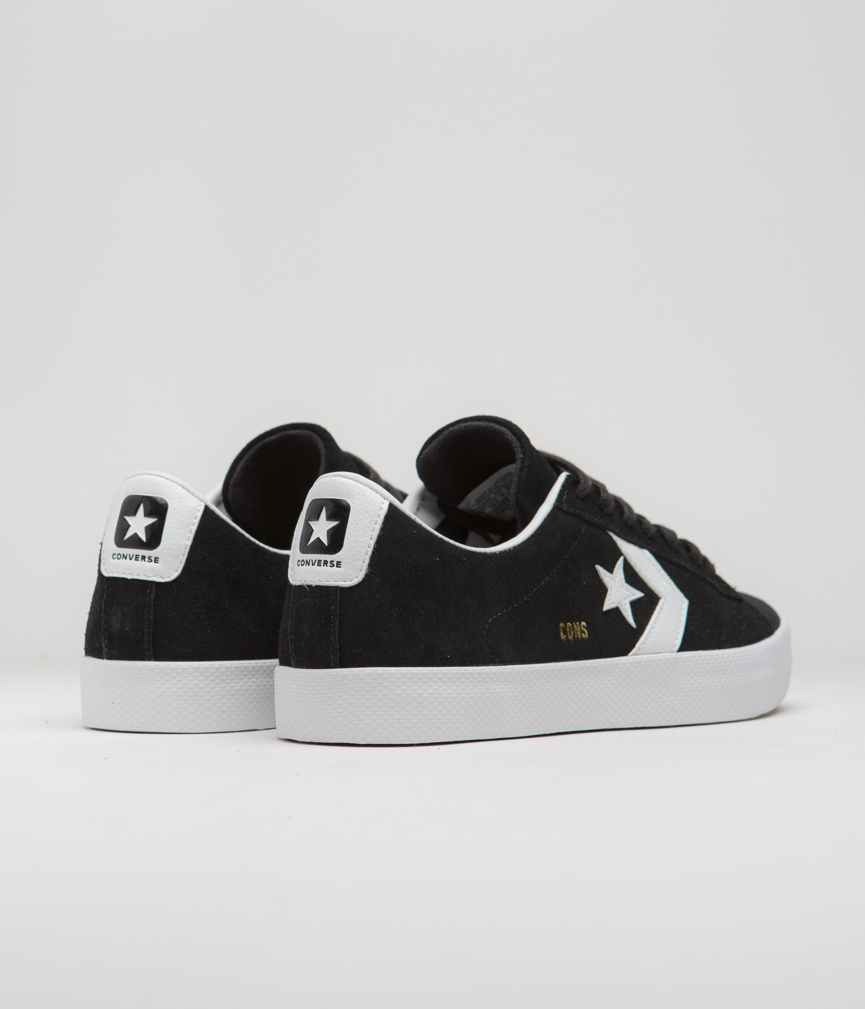 Converse Pro Leather Vulcanized Pro Ox Shoes - Stunning Black & White