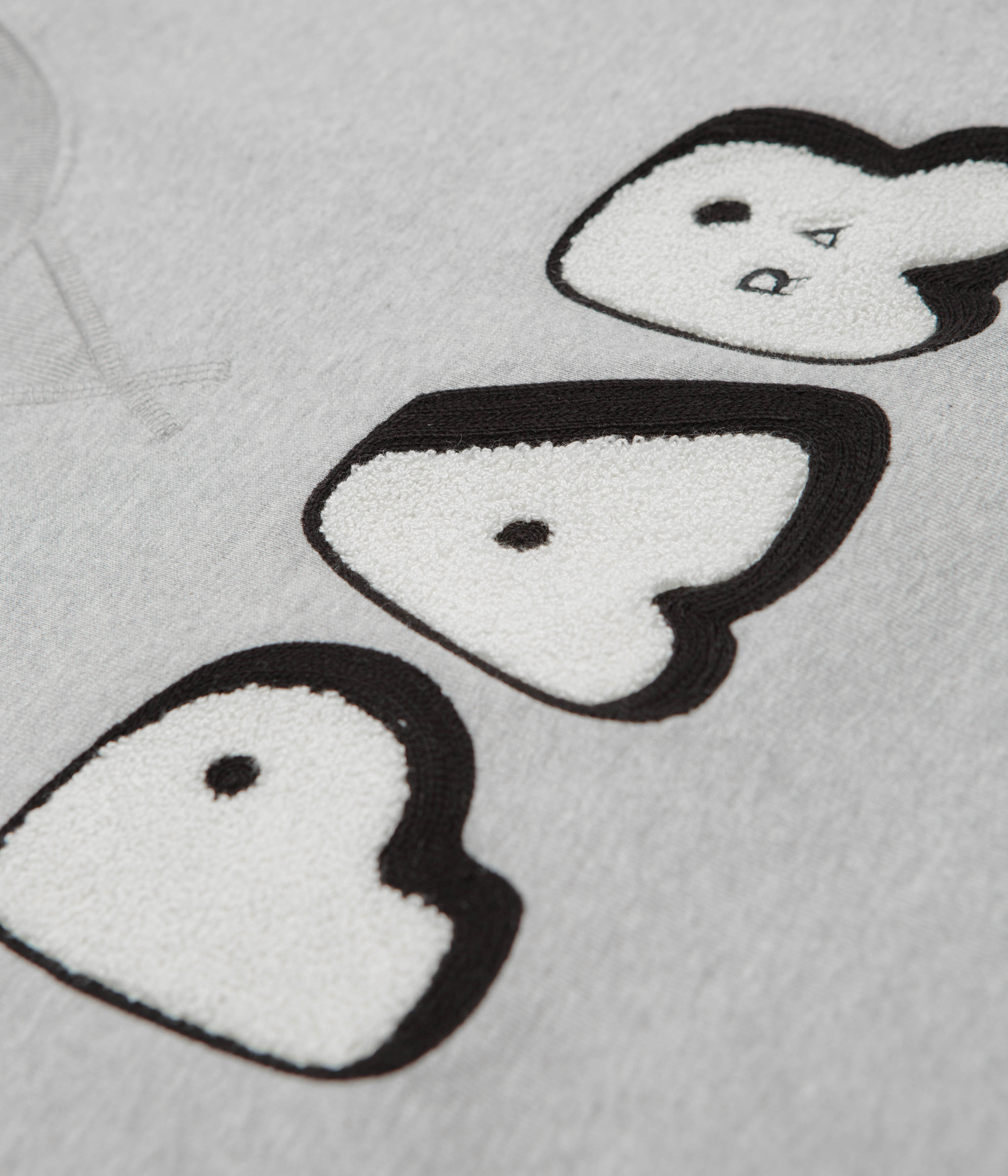 by Parra's Stunning Heather Grey Rounded Par Crewneck Sweatshirt