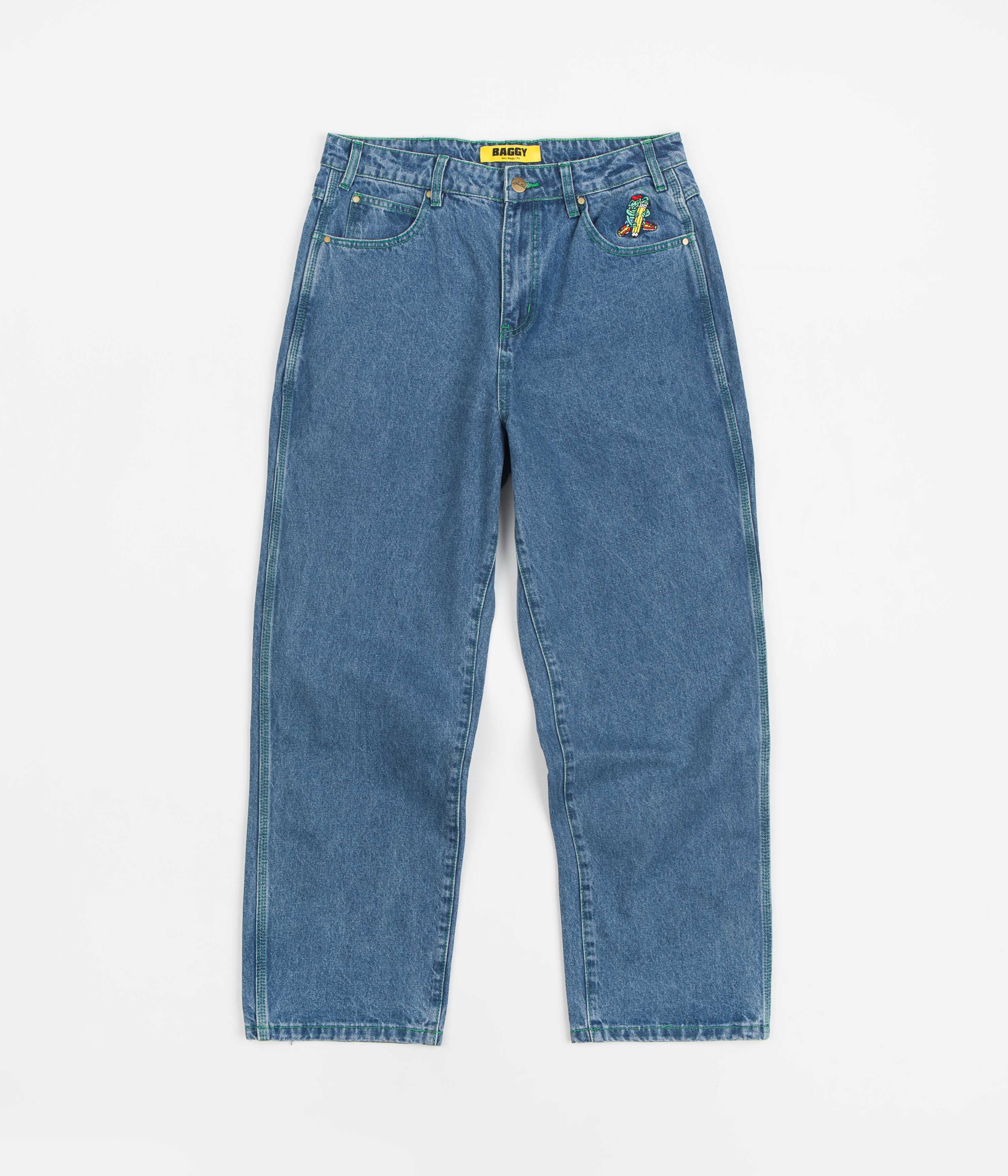 Butter Goods Washed Indigo Martian Jeans - Trendy and Comfortable