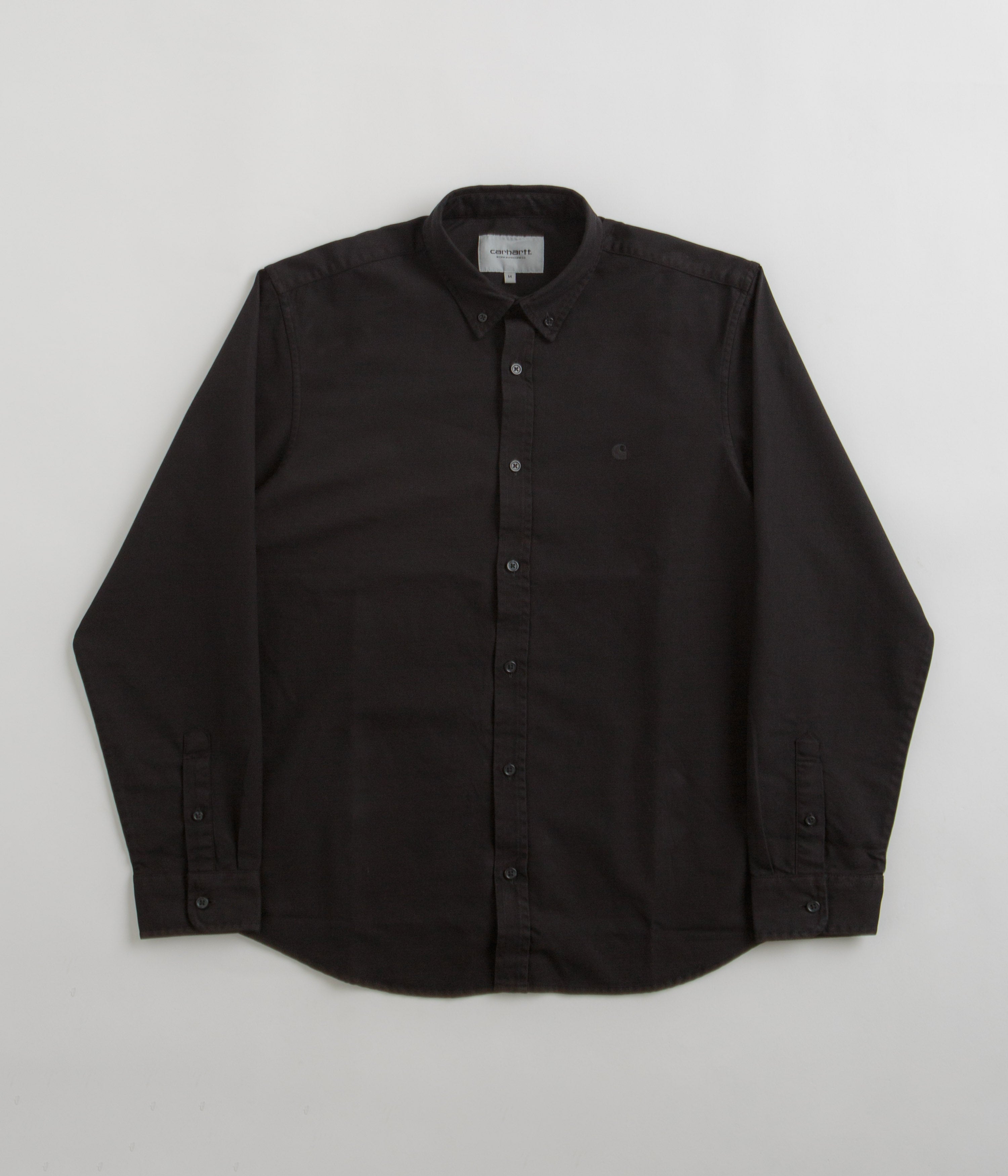 Stylish Carhartt Bolton Shirt in Classic Black