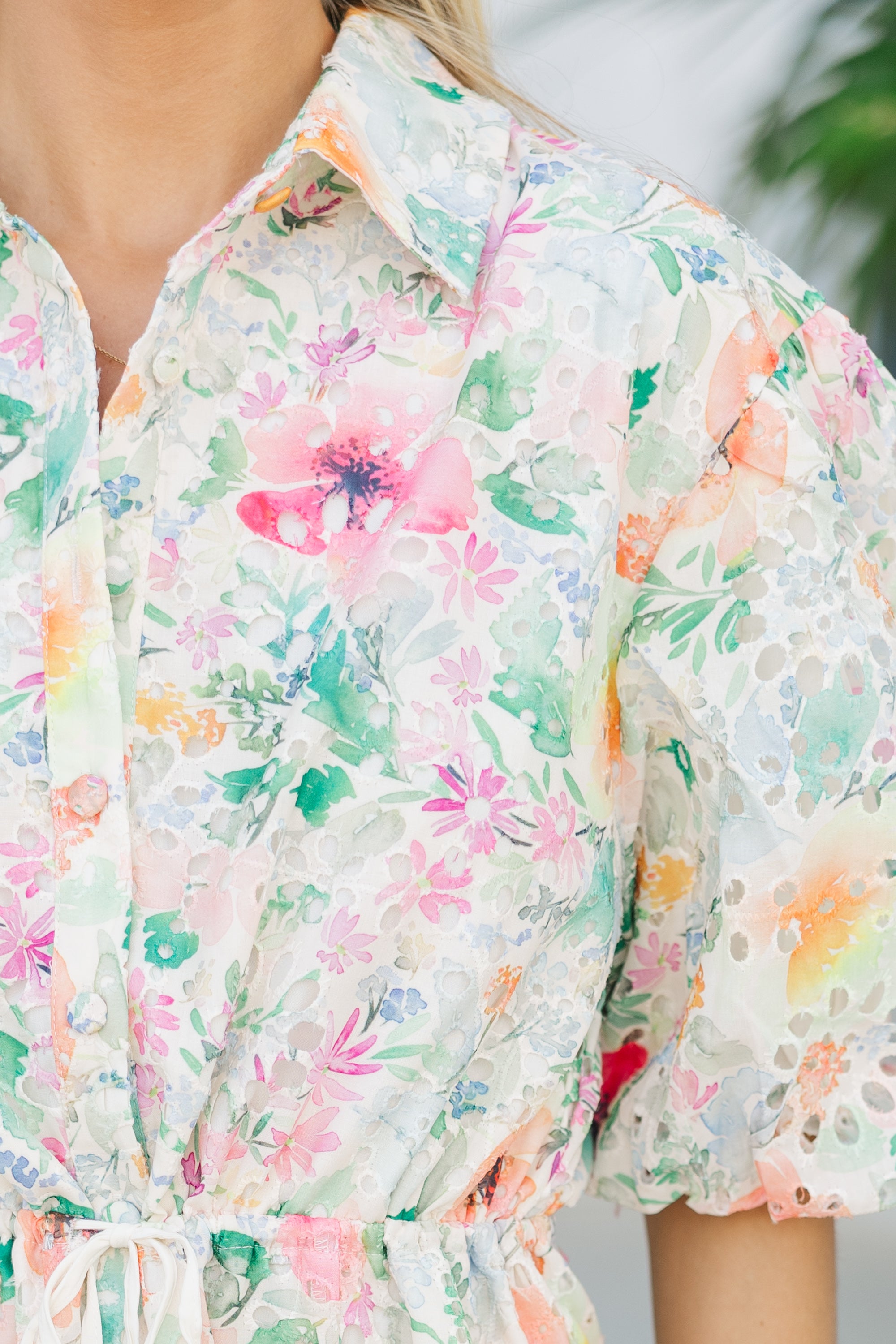 Enchanting Pink Floral Dress - Feel So Right!