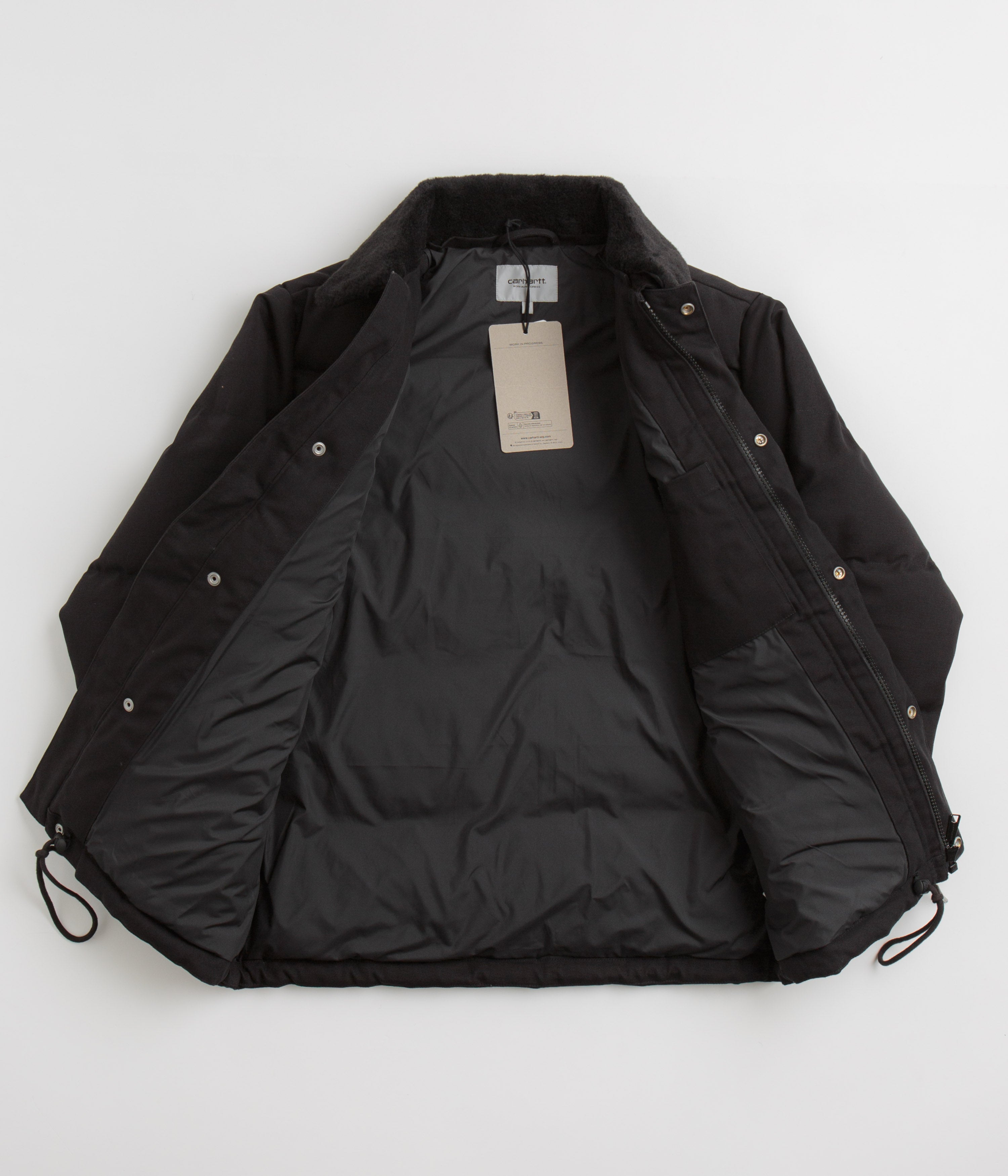 Carhartt Rayley Black Jacket - Timeless Style for Adventurous Souls