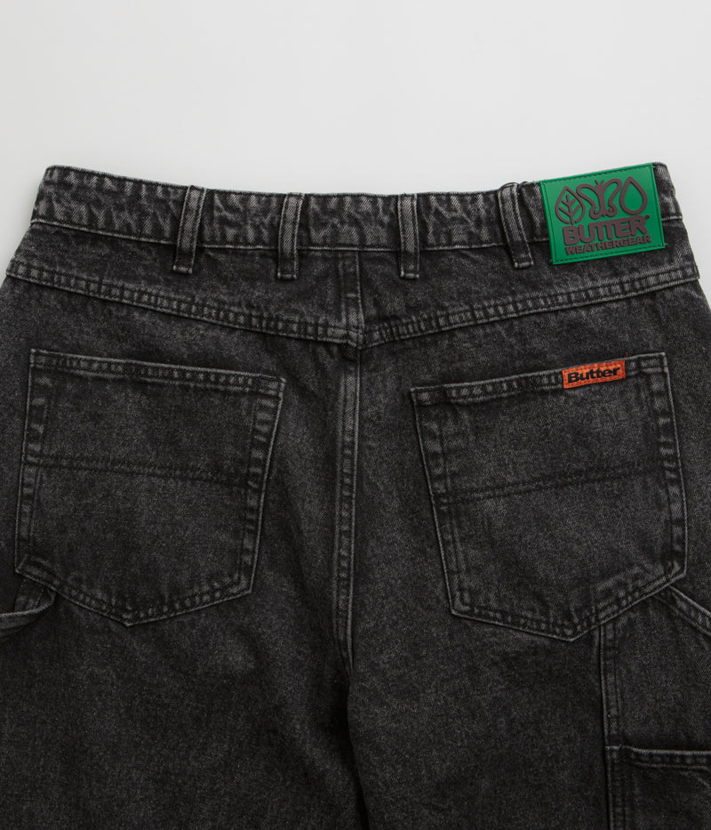 Butter Goods Faded Black Weathergear Jeans - Stylish and Durable