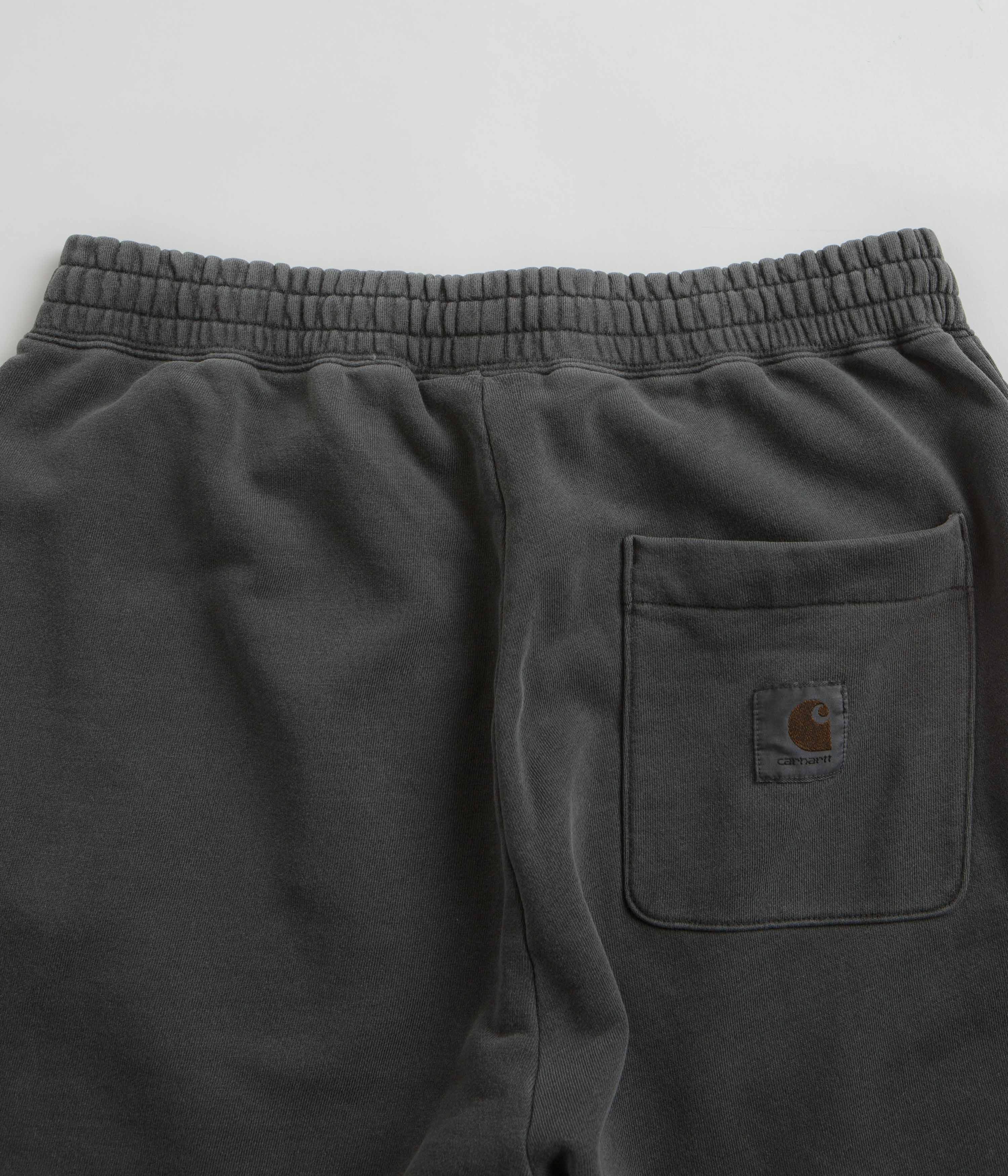 Carhartt Nelson Charcoal Sweat Shorts - A Must-Have!