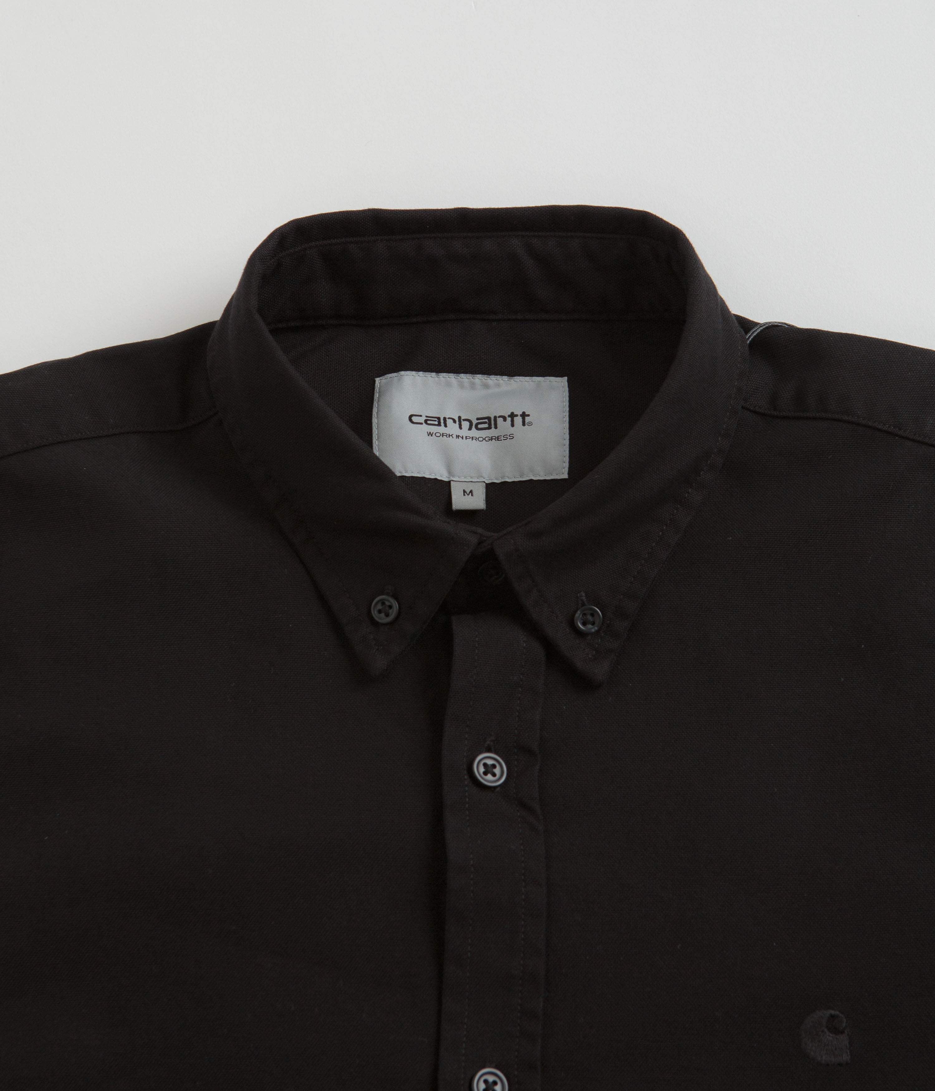 Stylish Carhartt Bolton Shirt in Classic Black