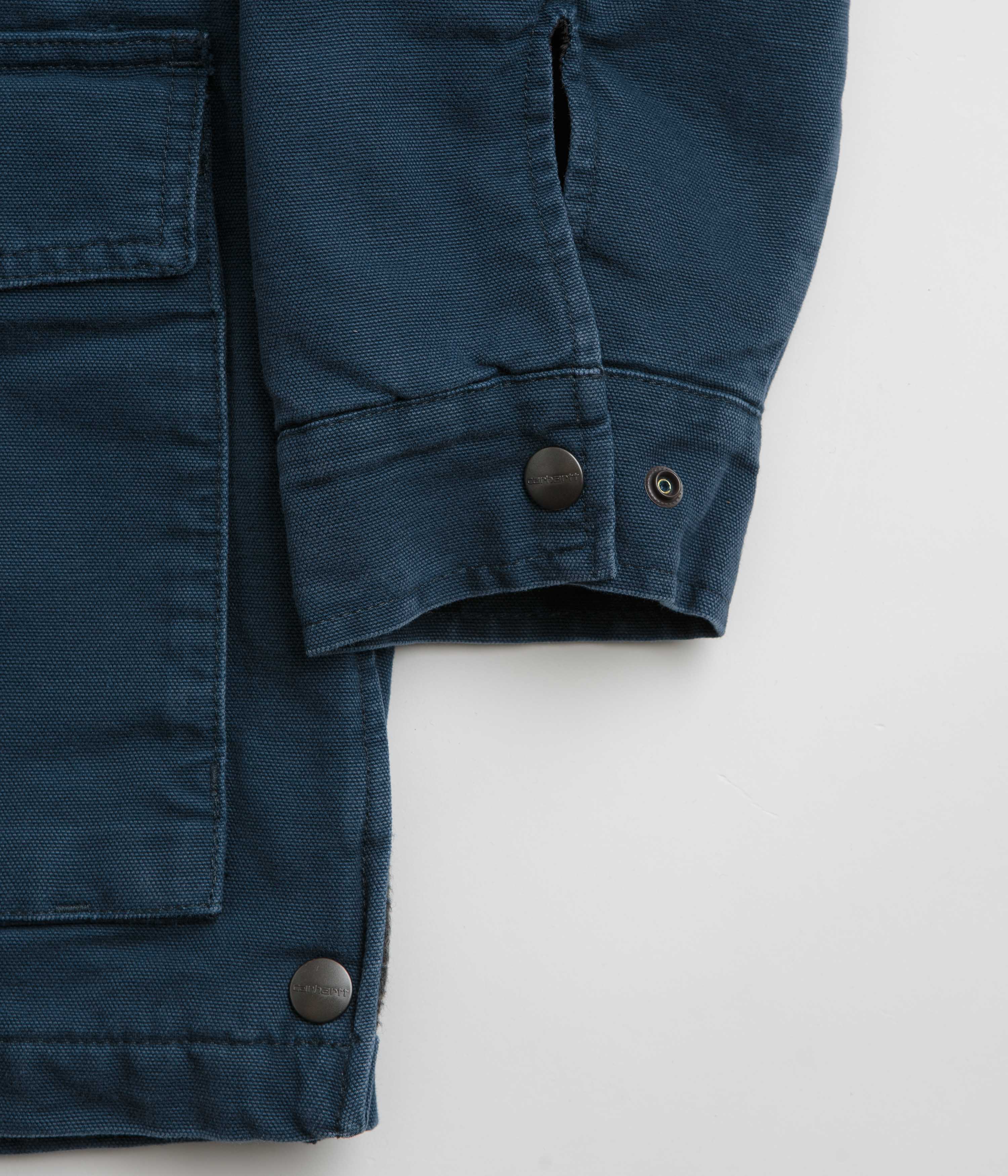 Carhartt OG Santa Fe Coat - Deep Lagoon/Black Stone: A Stylish and Durable Must-Have