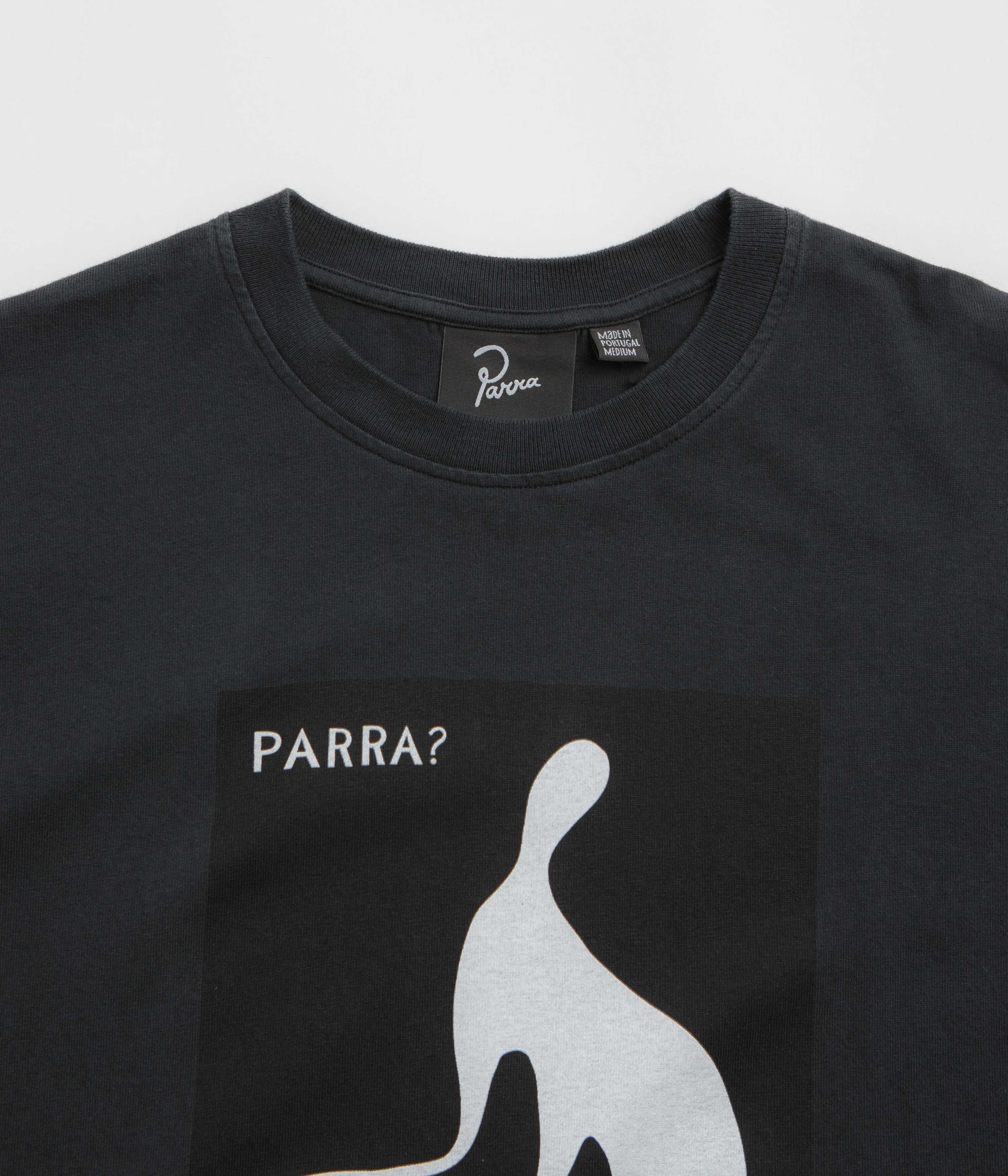 Grab Your by Parra The Stalker Washed Grey T-Shirt Now!