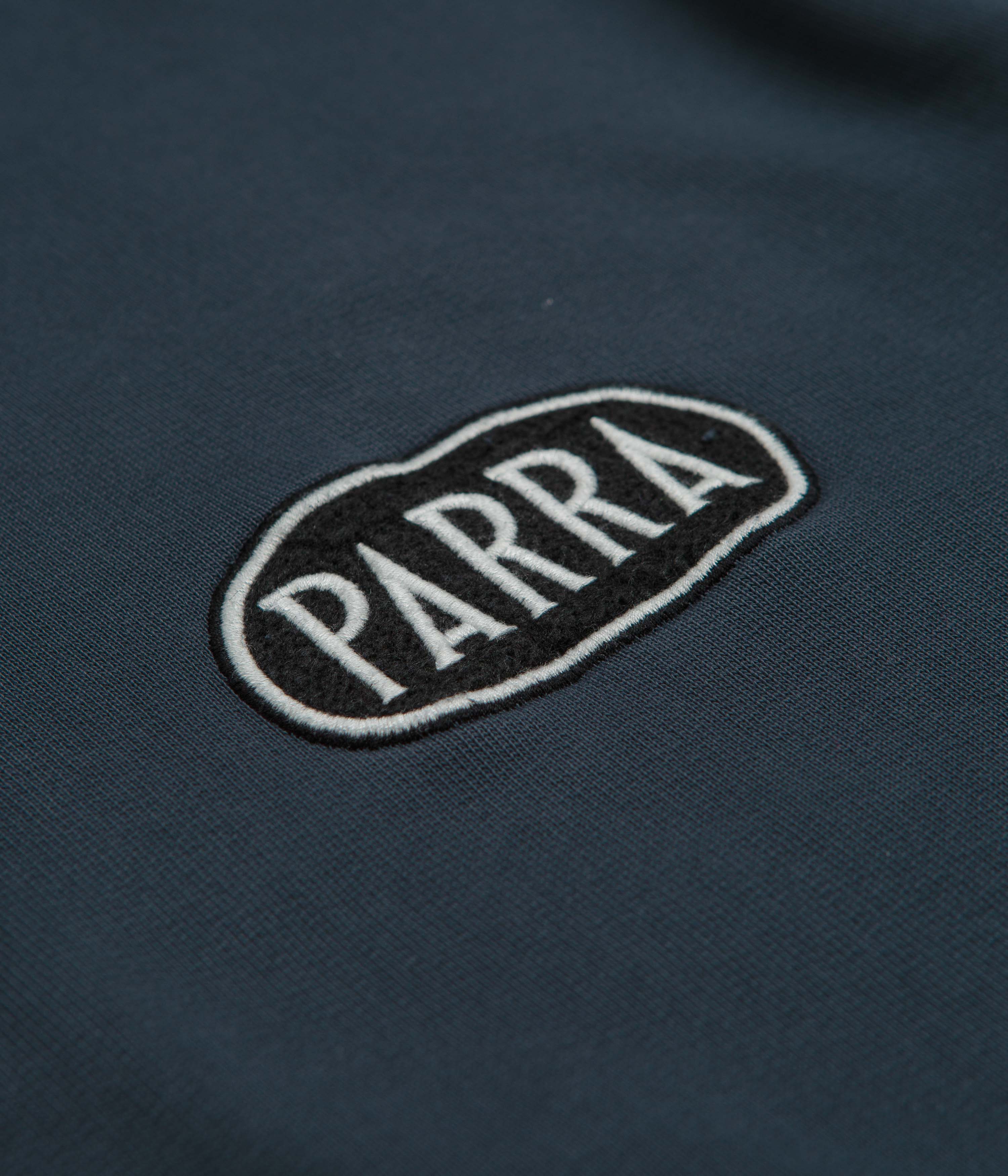 Stunning by Parra Oval Logo Hoodie in Washed Blue - Grab Yours Now!