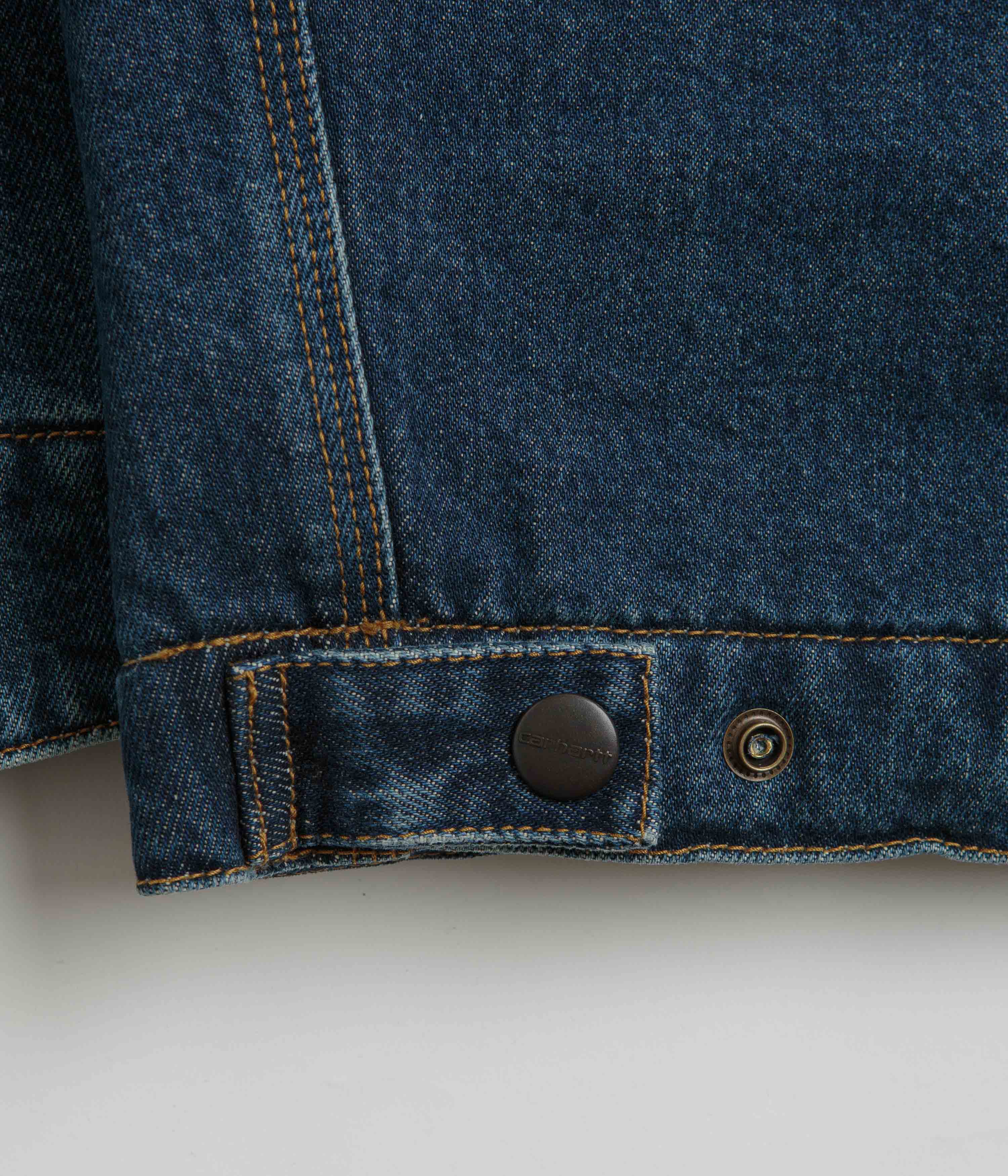 Carhartt OG Detroit Jacket - Stunning Blue & Dusty Hamilton Brown
