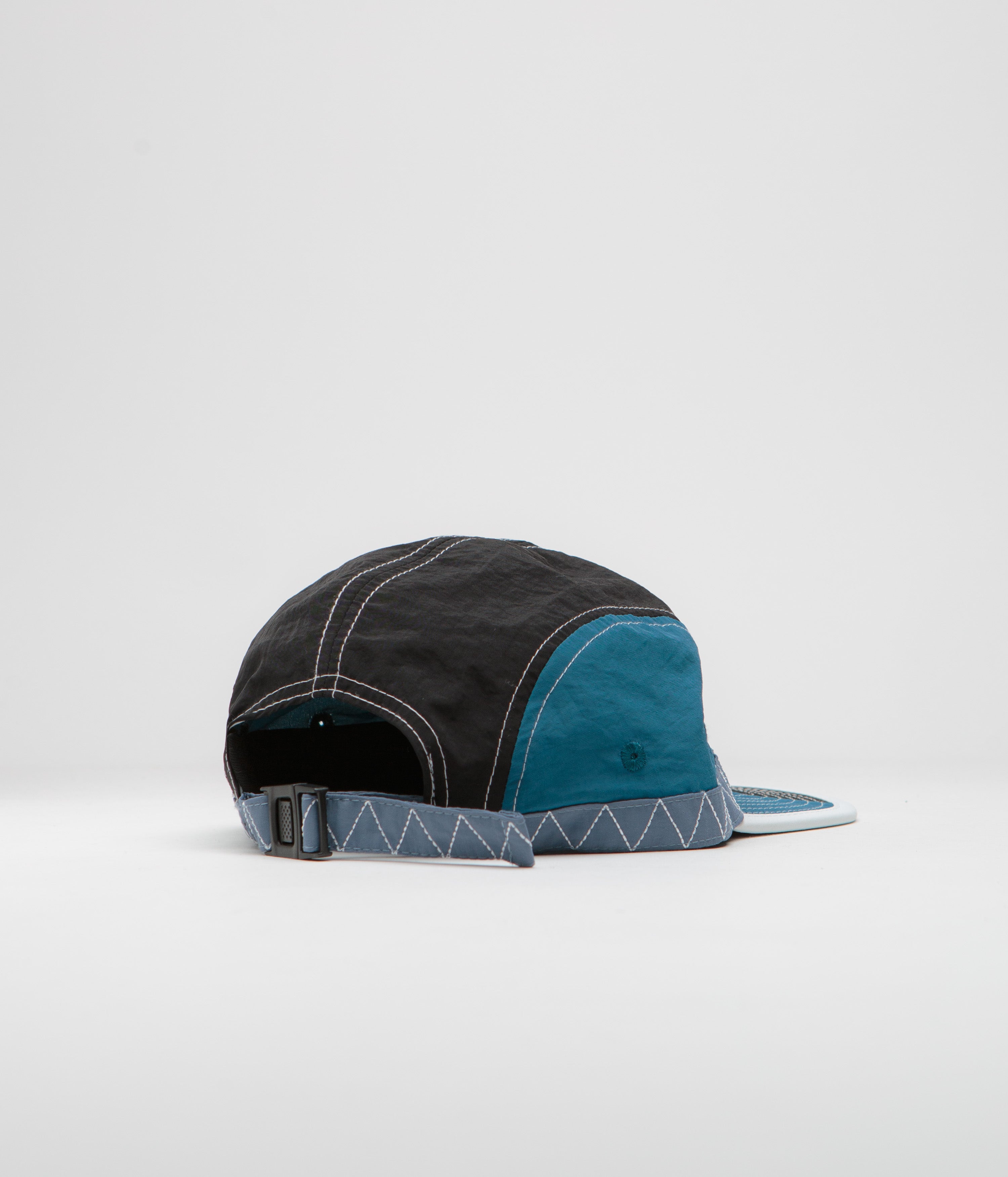 Butter Goods Valley 5 Panel Cap - Stylish Black/Navy Blend
