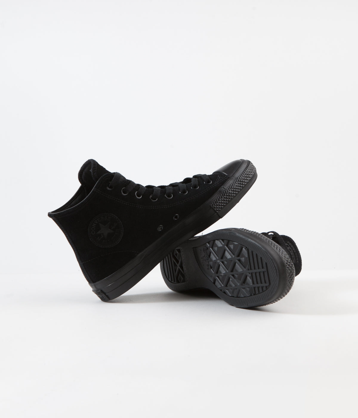 Converse CTAS Pro Hi - Stunning Mono Black Shoes