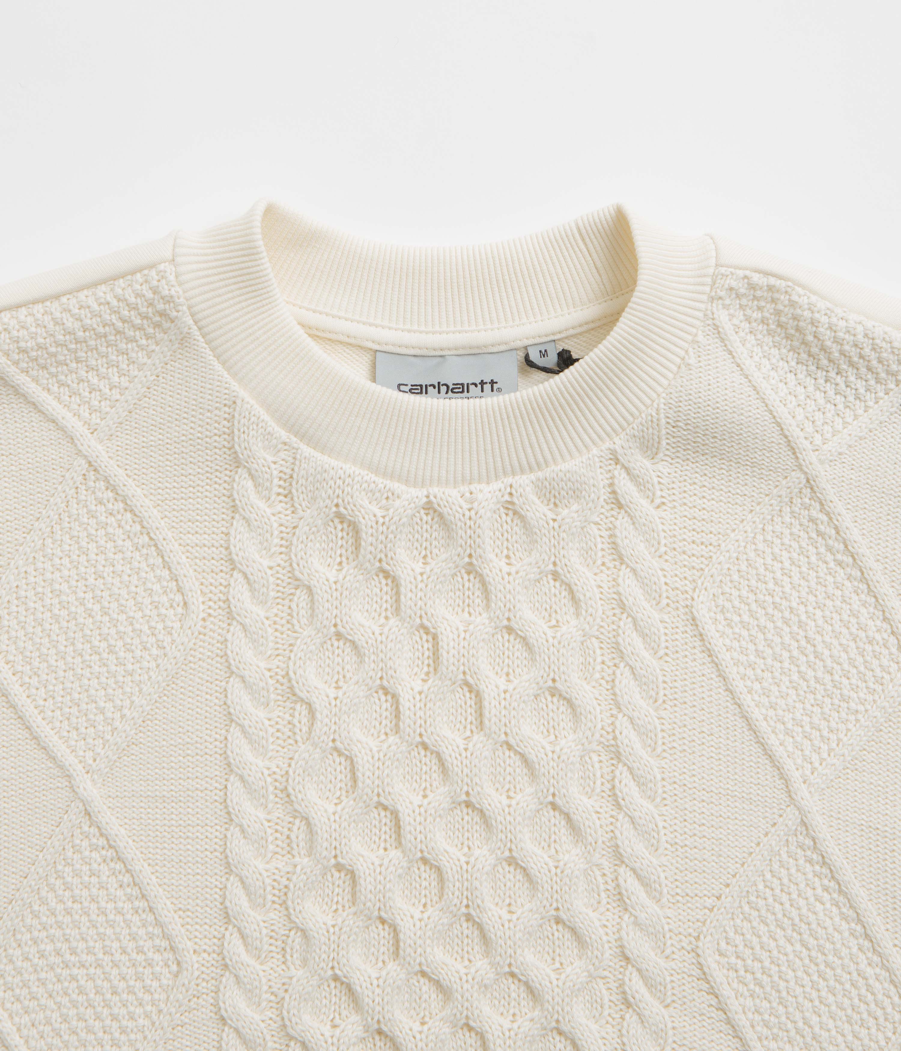 Carhartt Tridon Crewneck Sweatshirt - Natural: Timeless Workwear Essential