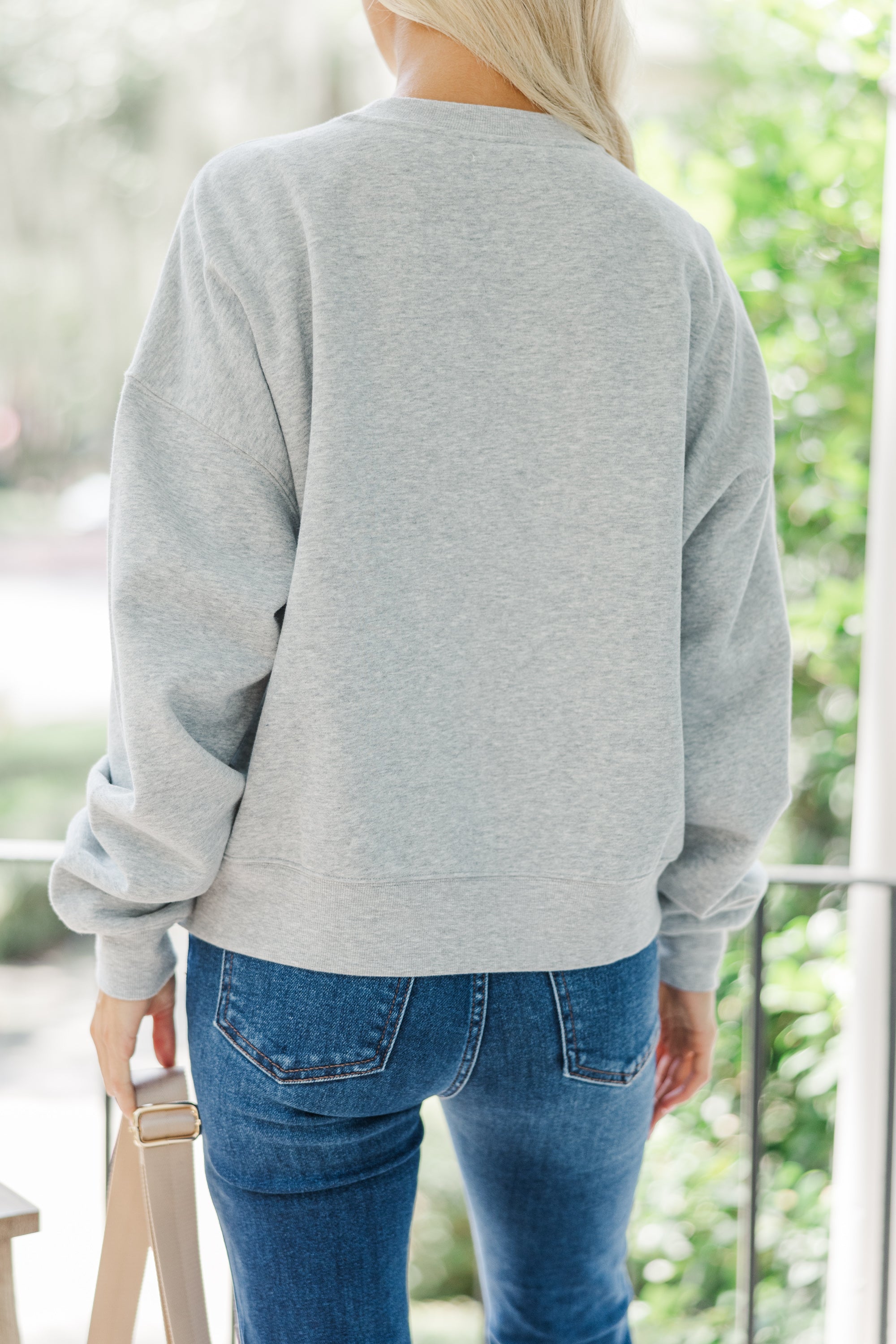 Heather Gray Everyday Everyway Comfy Sweatshirt