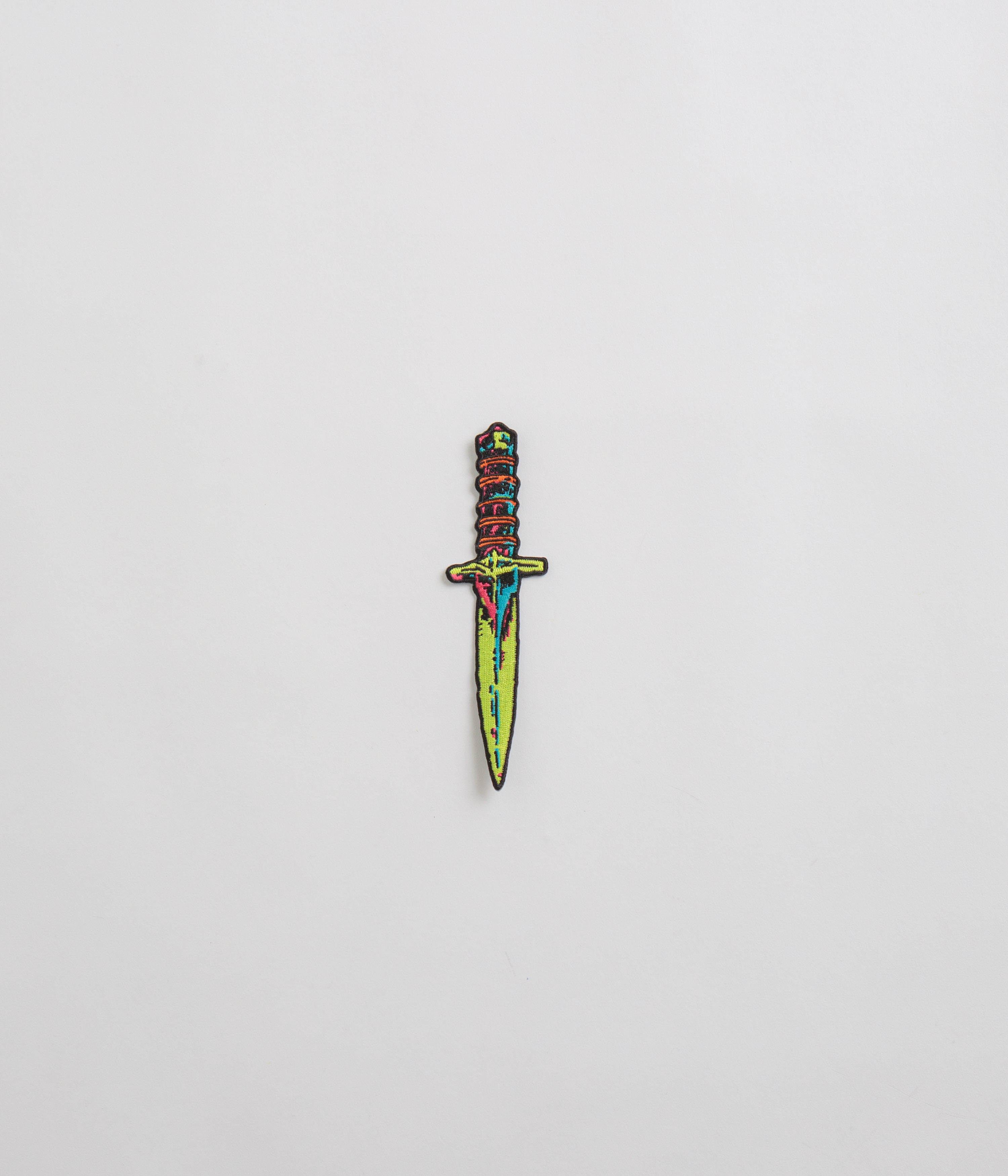 Multi-Colored Dungeon Dagger Iron-On Patch - A Must-Have!