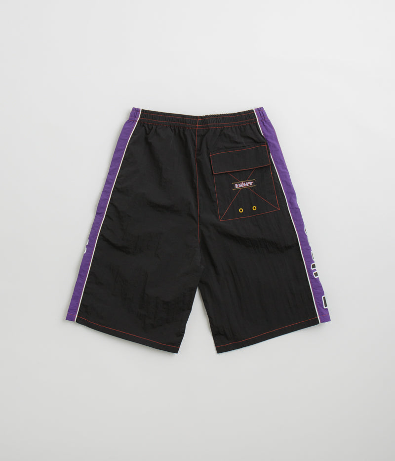 Butter Goods Black Warped Board Shorts - A Fashion Statement!