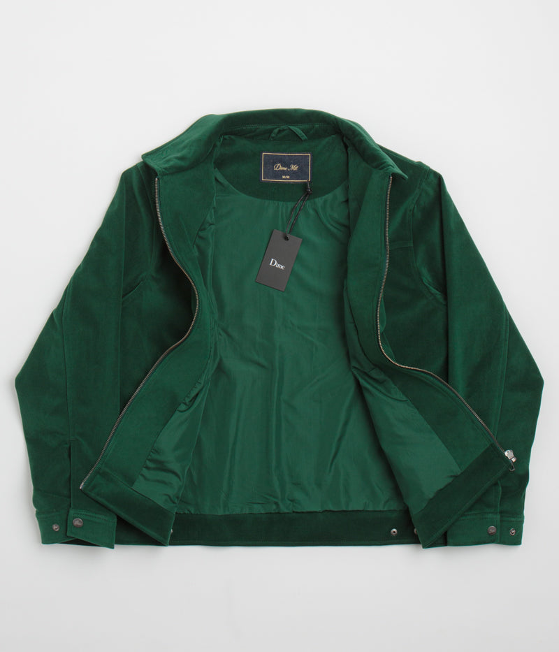 Stunning Emerald Dime Cord Zip Jacket - Grab Yours Now!