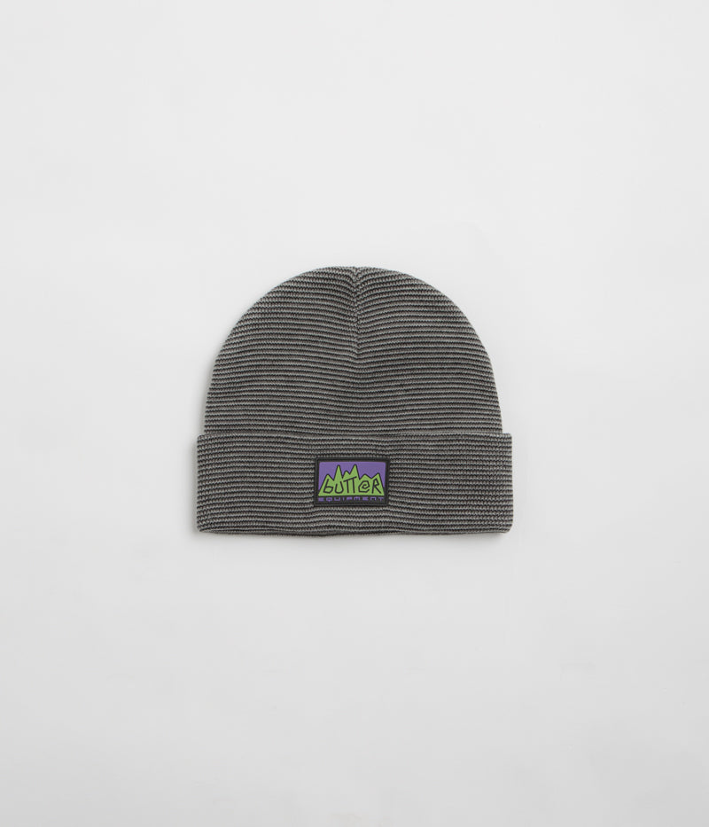 Stylish Grey Butter Goods Lines Beanie - Grab Yours Now!