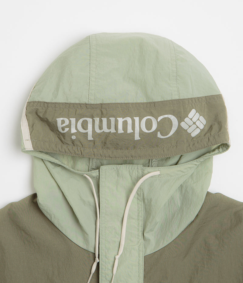 Columbia Challenger II Windbreaker Jacket - Stunning Safari / Stone Green