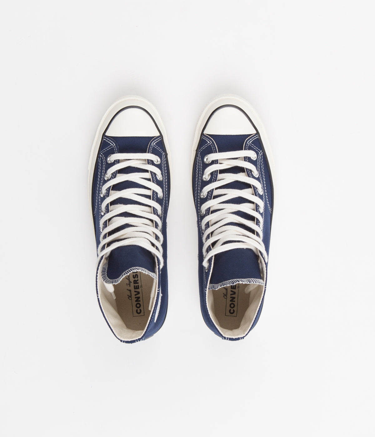 Converse CTAS 70's Hi Recycled Shoes - Stunning Midnight Navy, Egret & Black