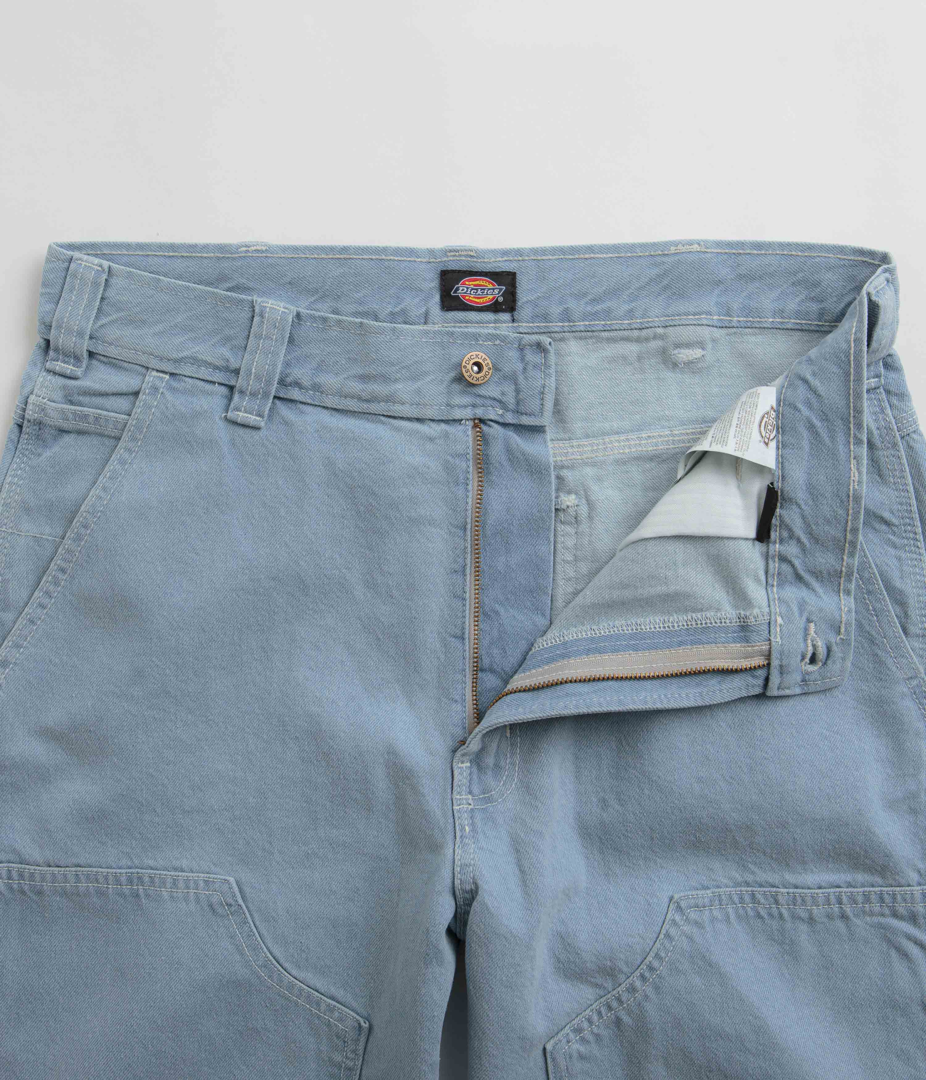 Dickies Madison Double Knee Jeans - Stunning Vintage Aged Blue