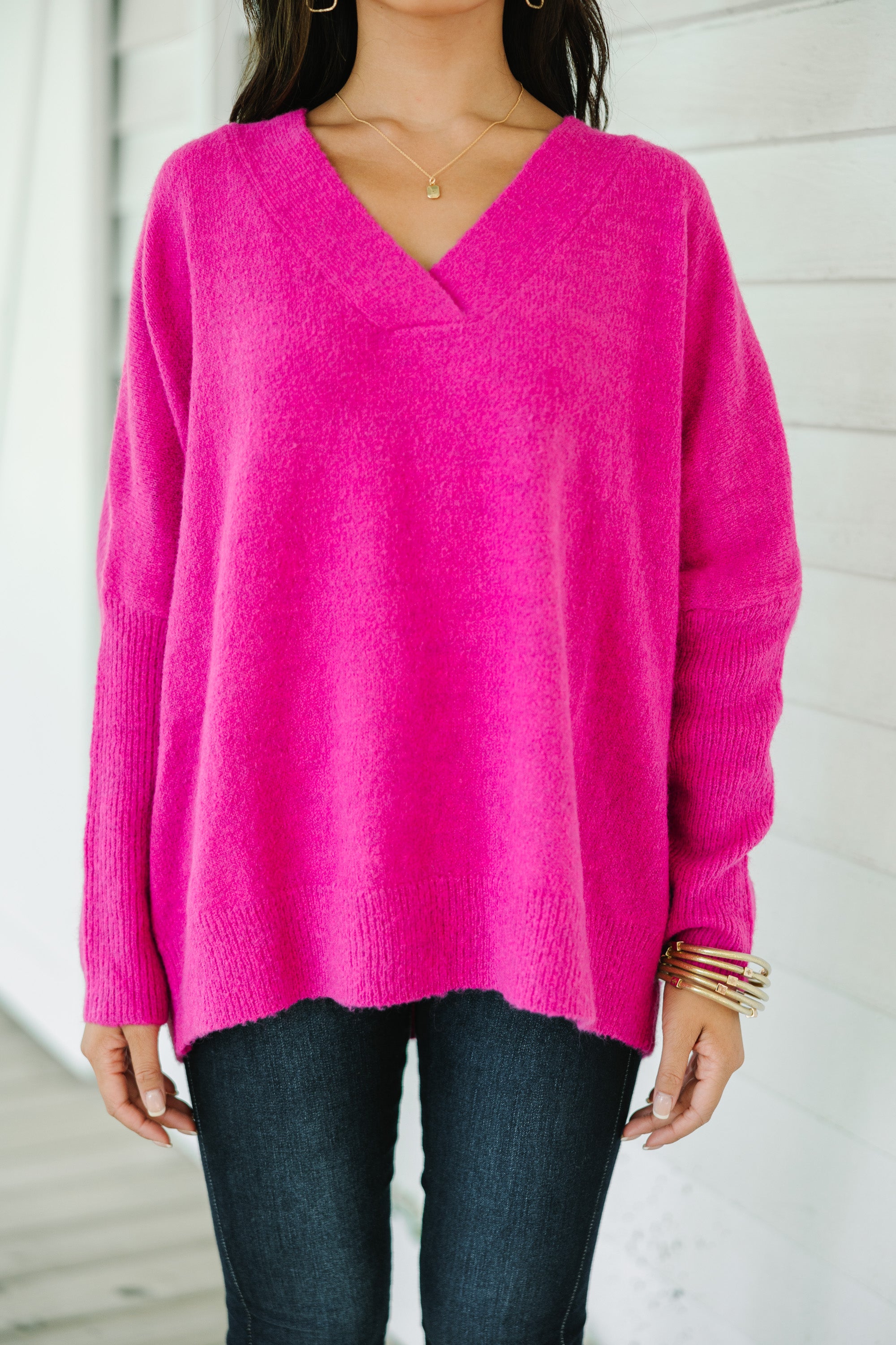 Irresistible Orchid Pink Sweater - Just What You Crave!