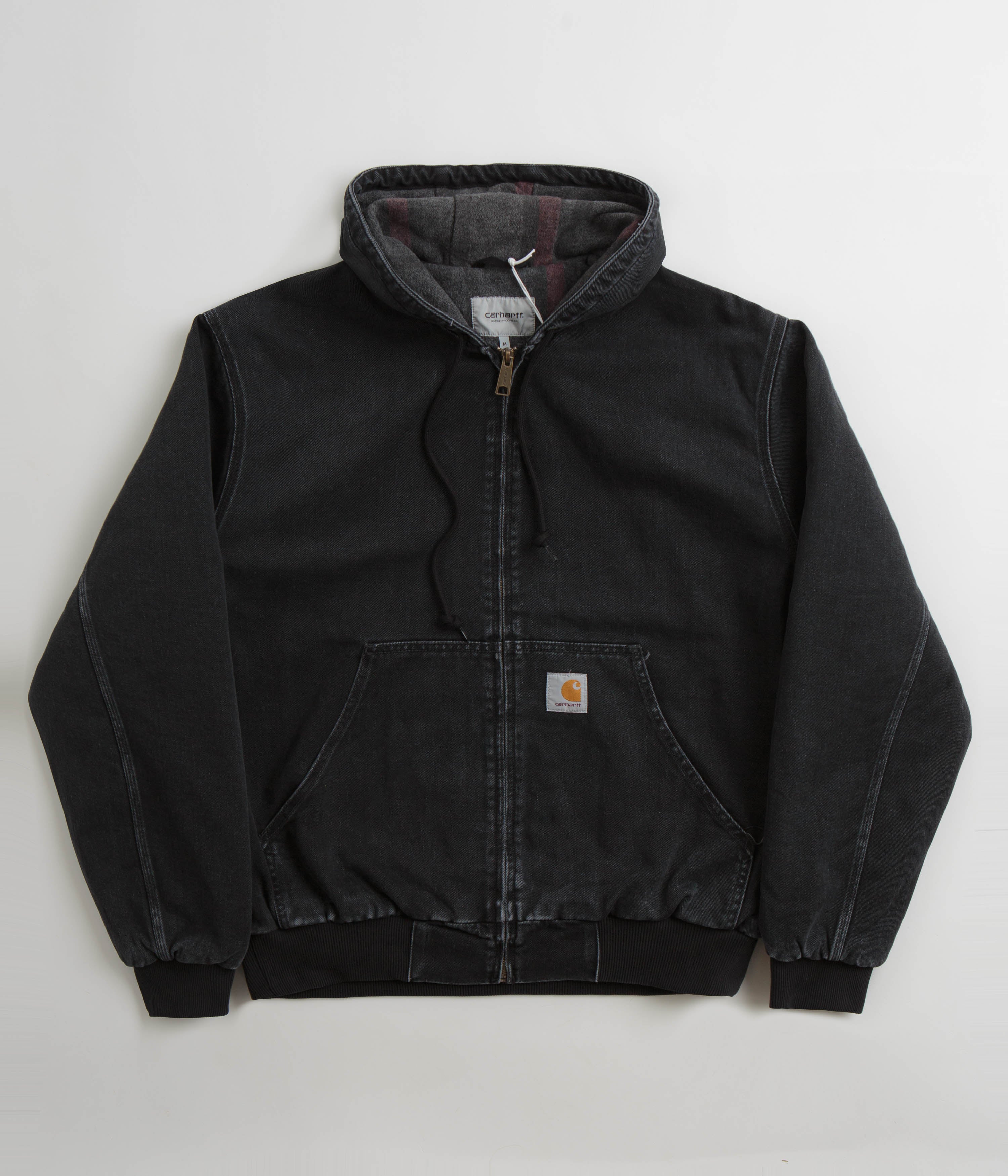 Carhartt OG Active Jacket - Stunning Black Stone Washed
