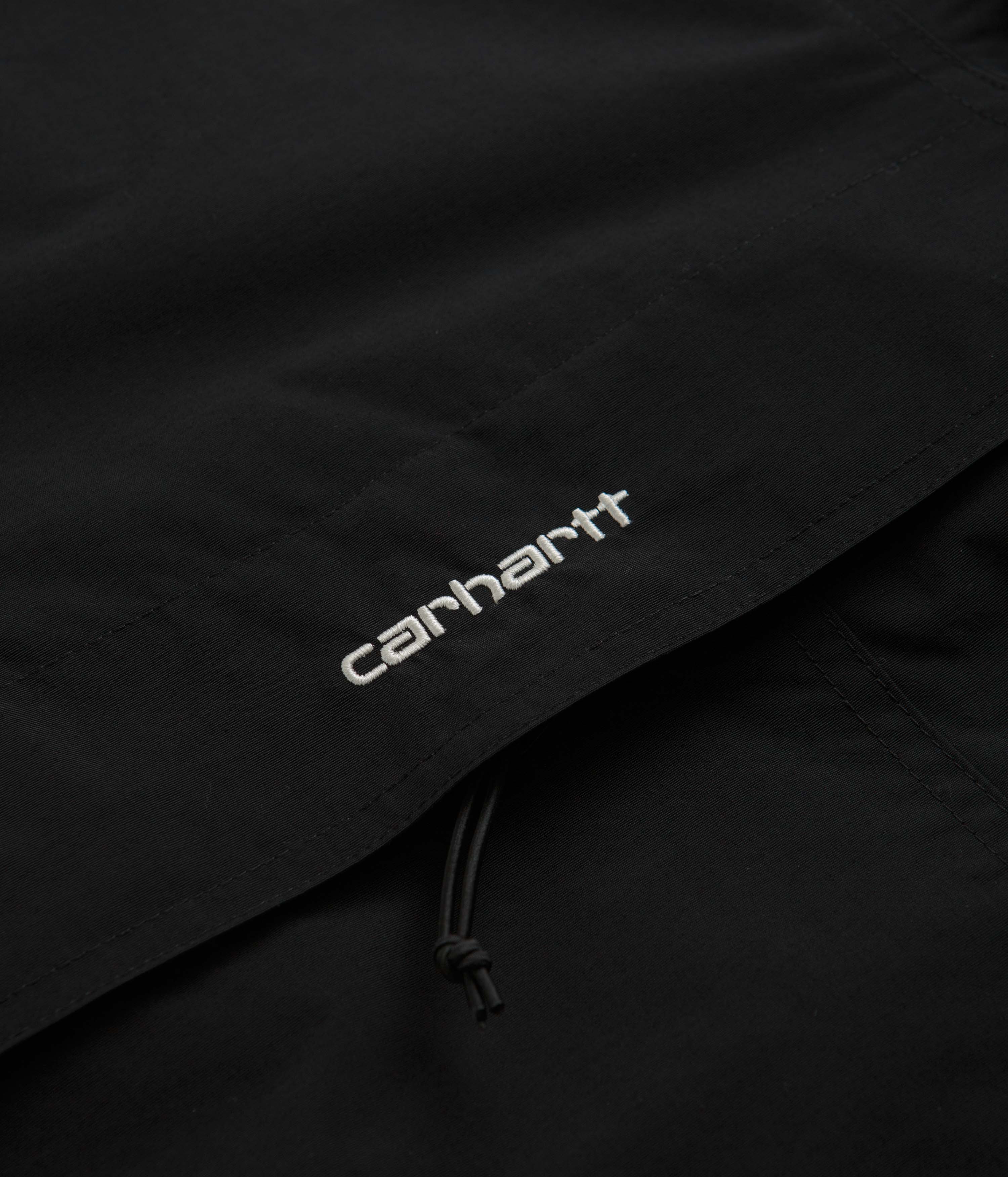 Carhartt Summer Must-Have Windbreaker Pullover Jacket in Black and White