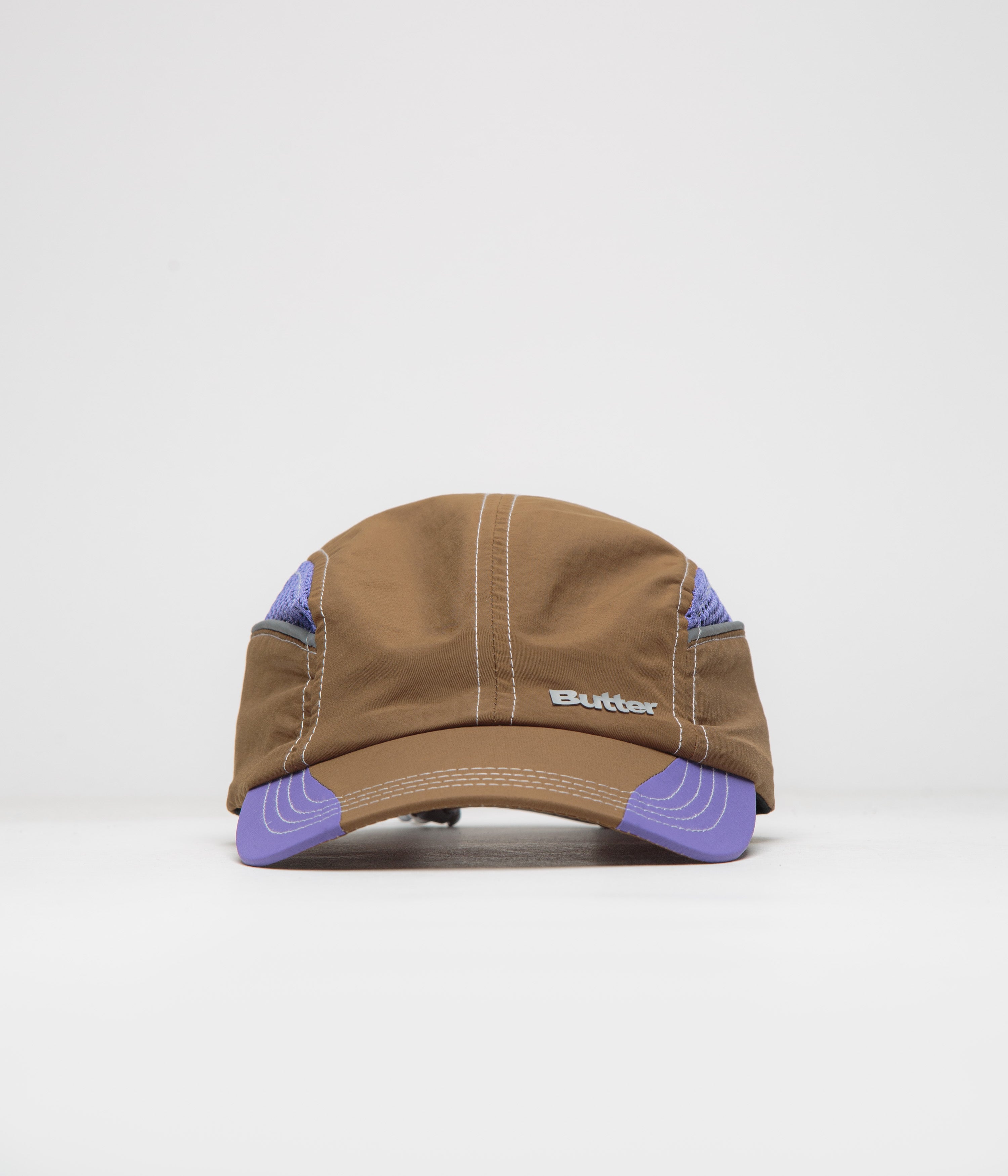 Butter Goods Brown Race 4 Panel Cap - Stylish and Breathable!