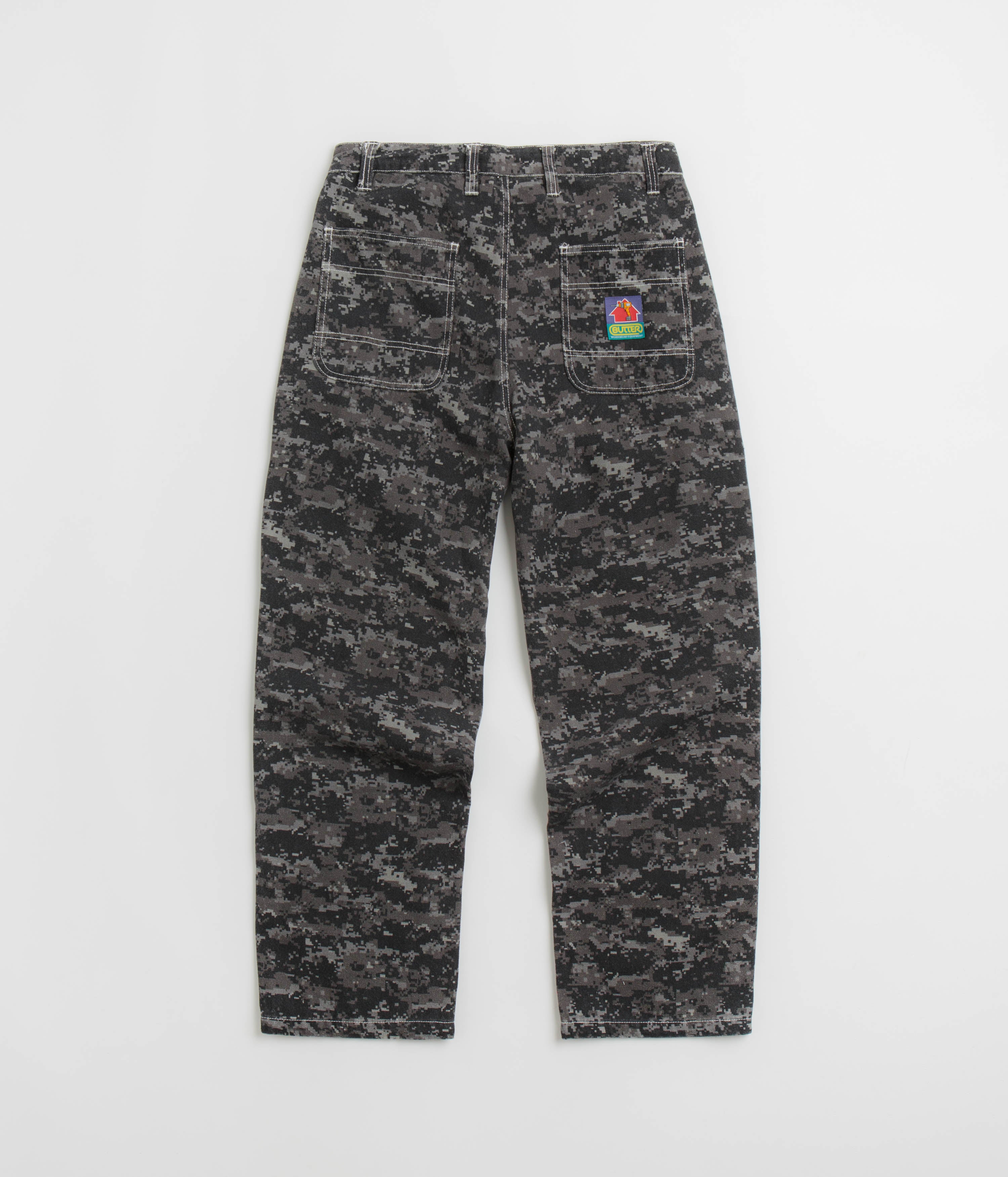 Butter Goods Dark Digital Camo Work Pants - A Must-Have!