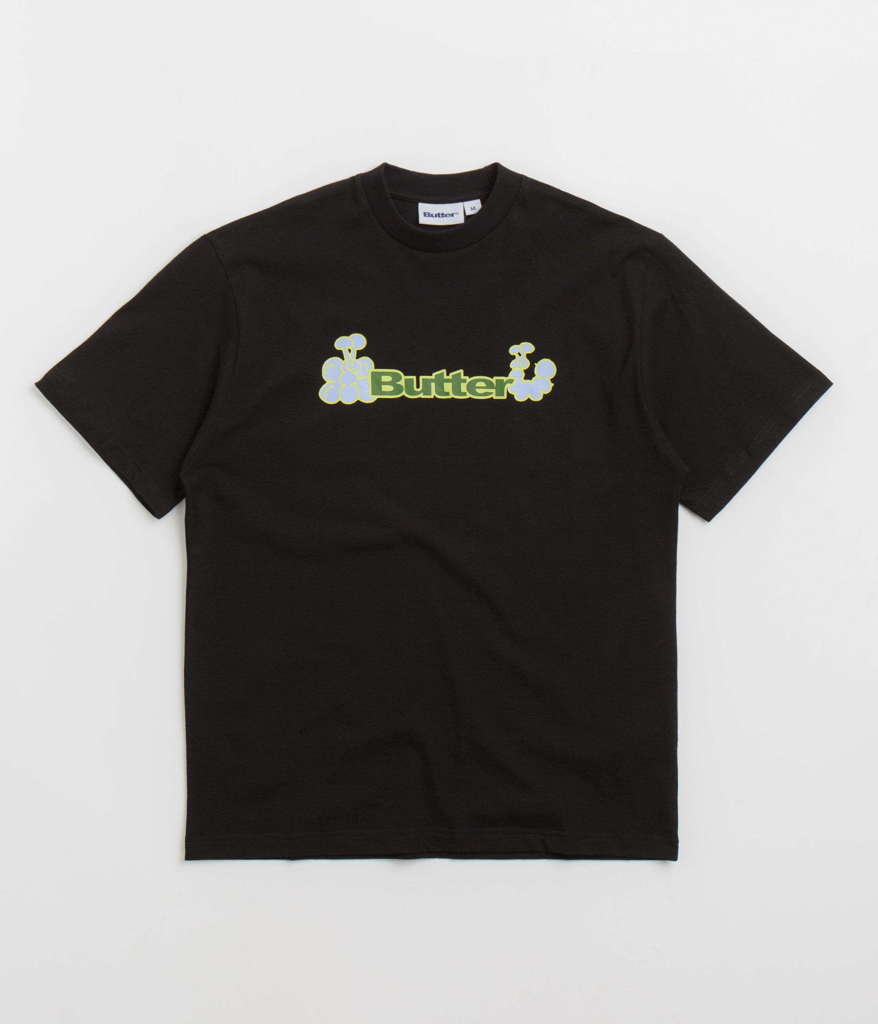Butter Goods Black Bugs Logo T-Shirt - Irresistible Style!