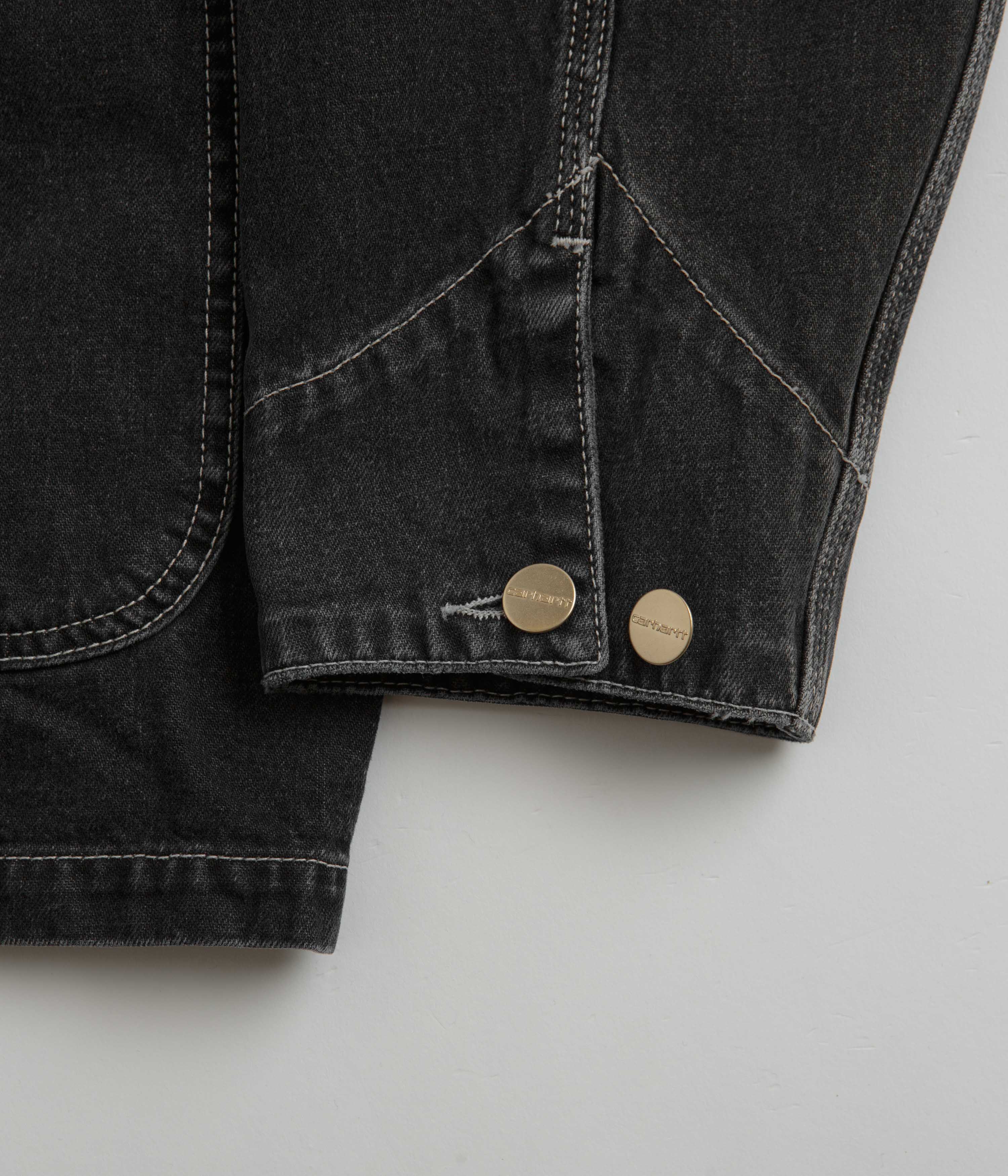 Carhartt OG Chore Coat - Stunning Heavy Stone Washed Black