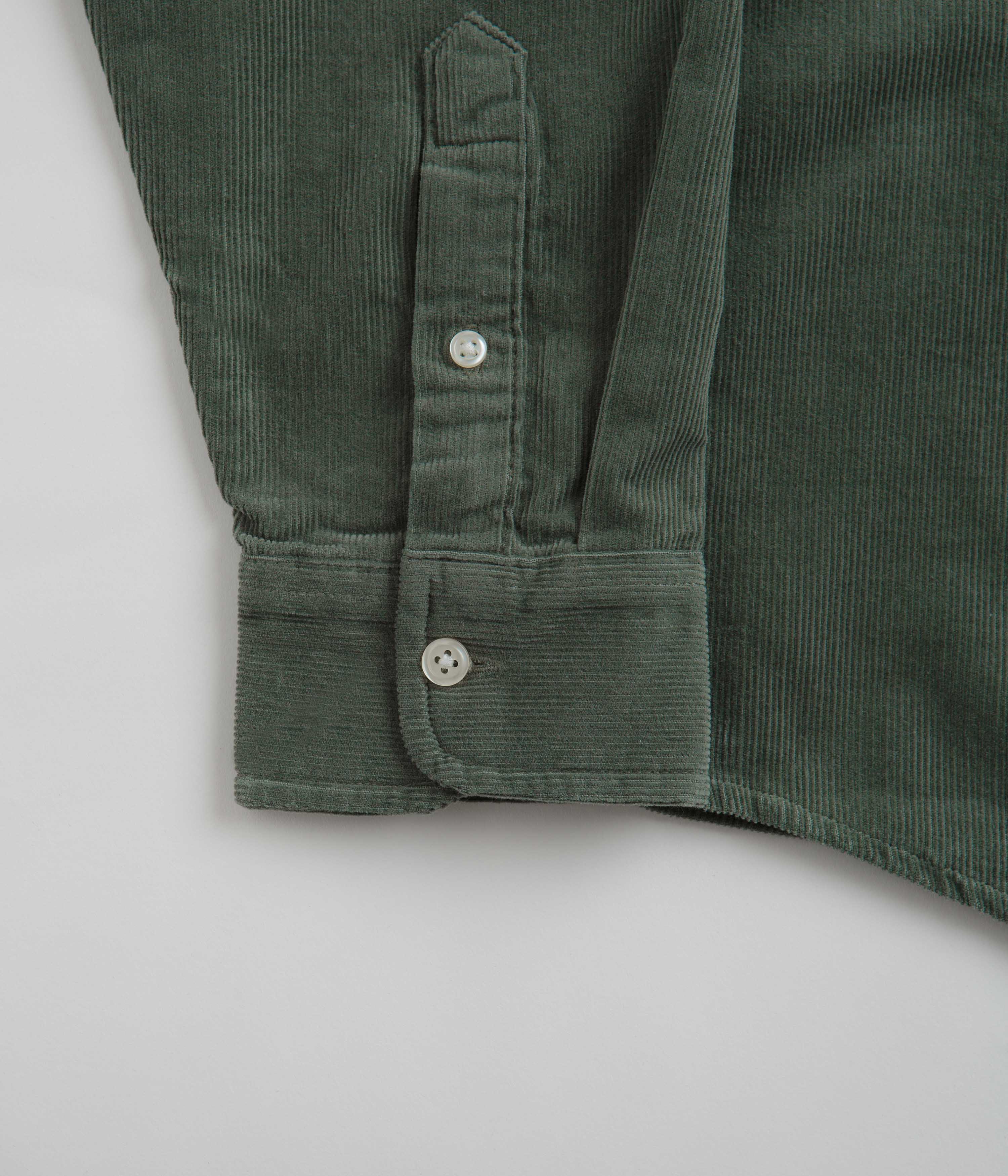 Carhartt Madison Fine Cord Shirt - Park/Wax: A Timeless Classic!