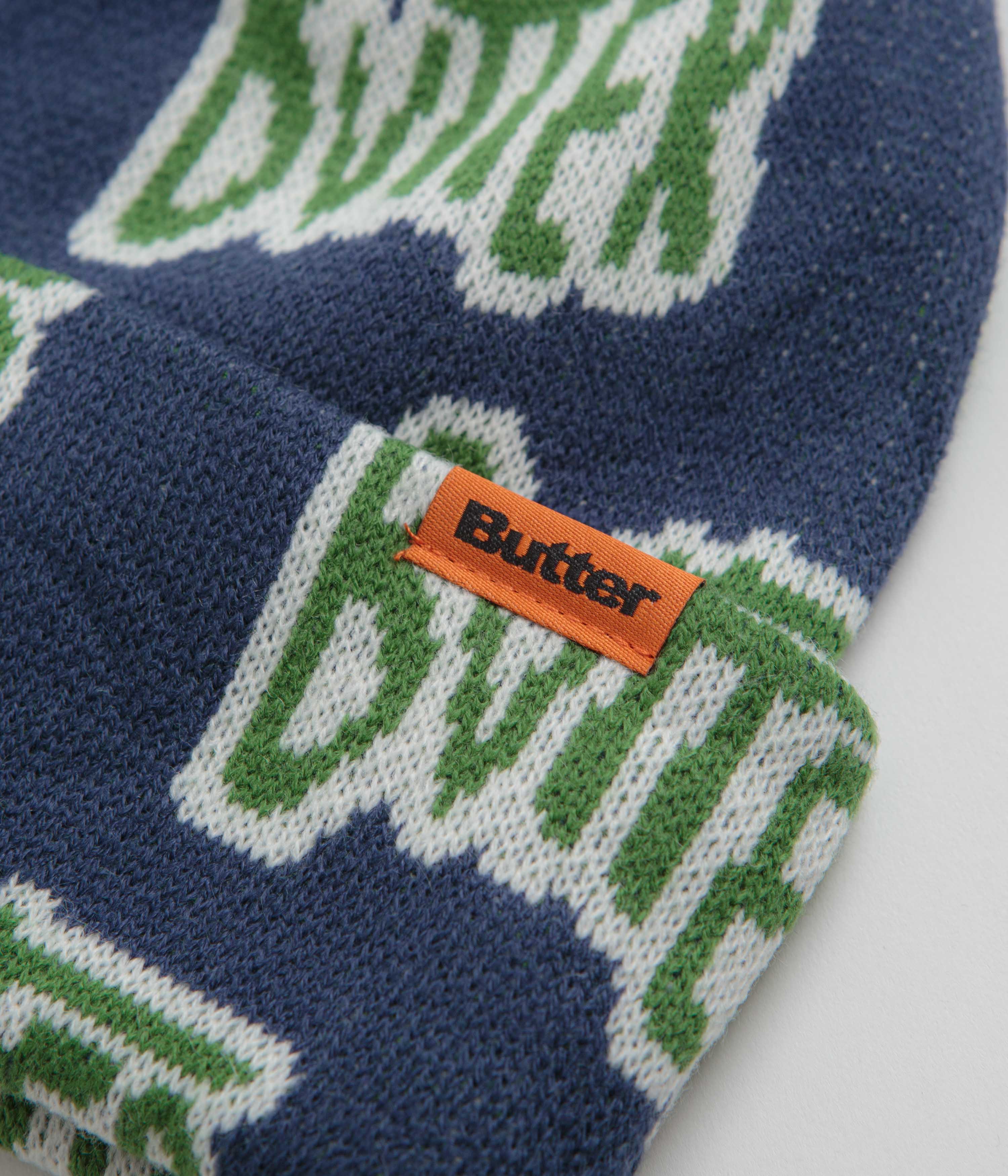 Stylish Navy Butter Goods Sketch Cuff Beanie - Must-Have!