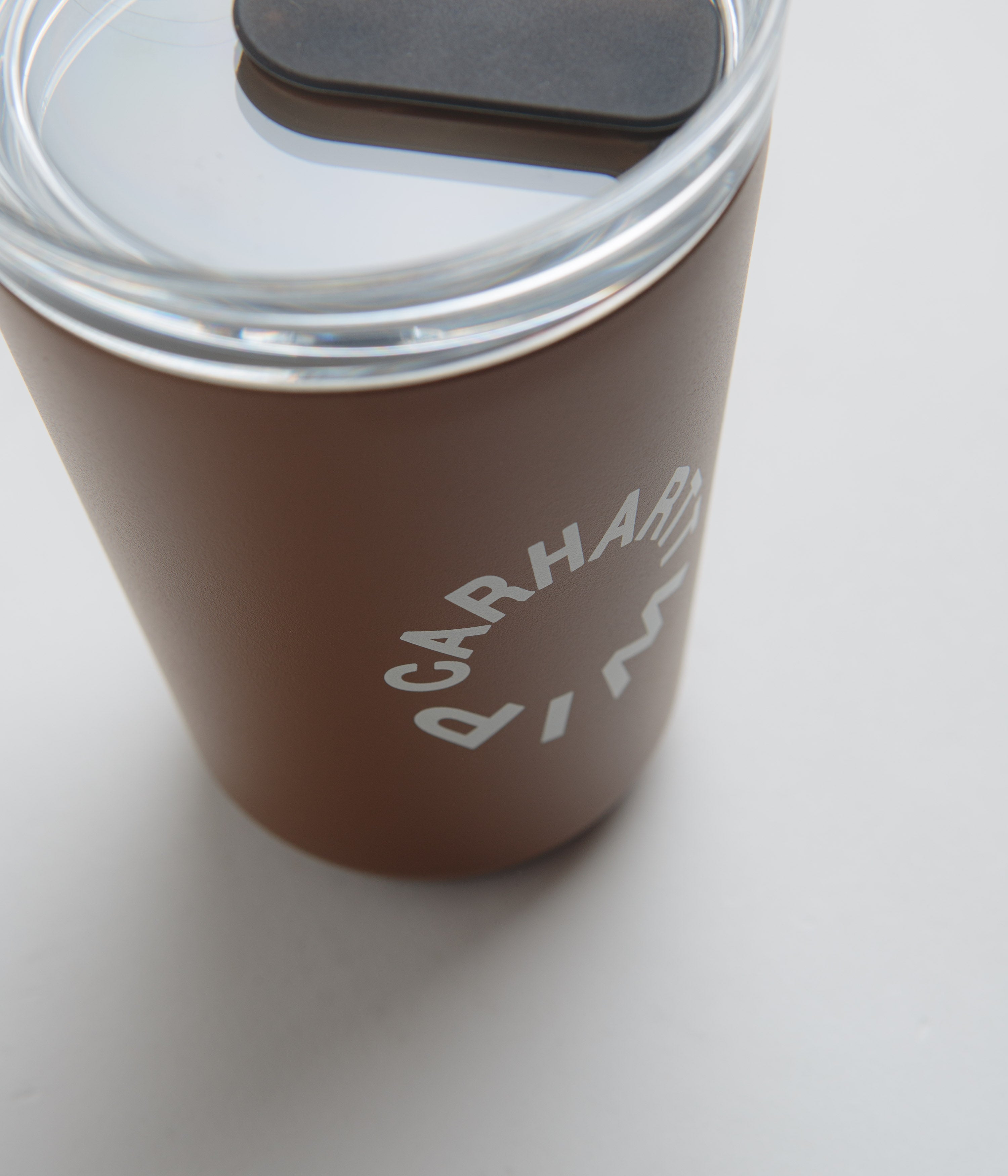 Carhartt x Kinto Work Varsity Tumbler: Stylish Stainless Steel Travel Companion in Deep Hamilton Brown